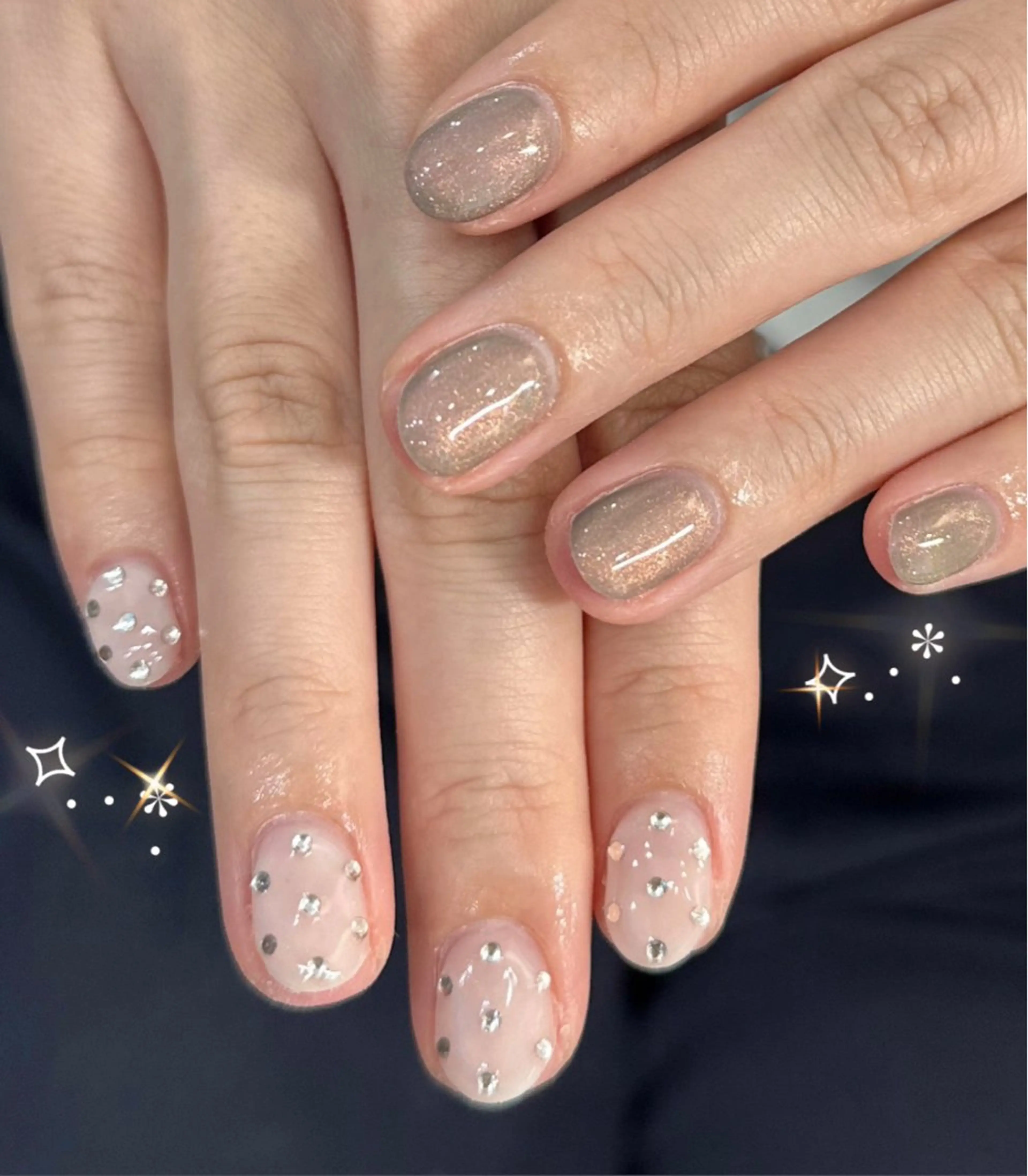ネイル ハンドネイル フットネイル LAVISH nanamiのネイルデザイン