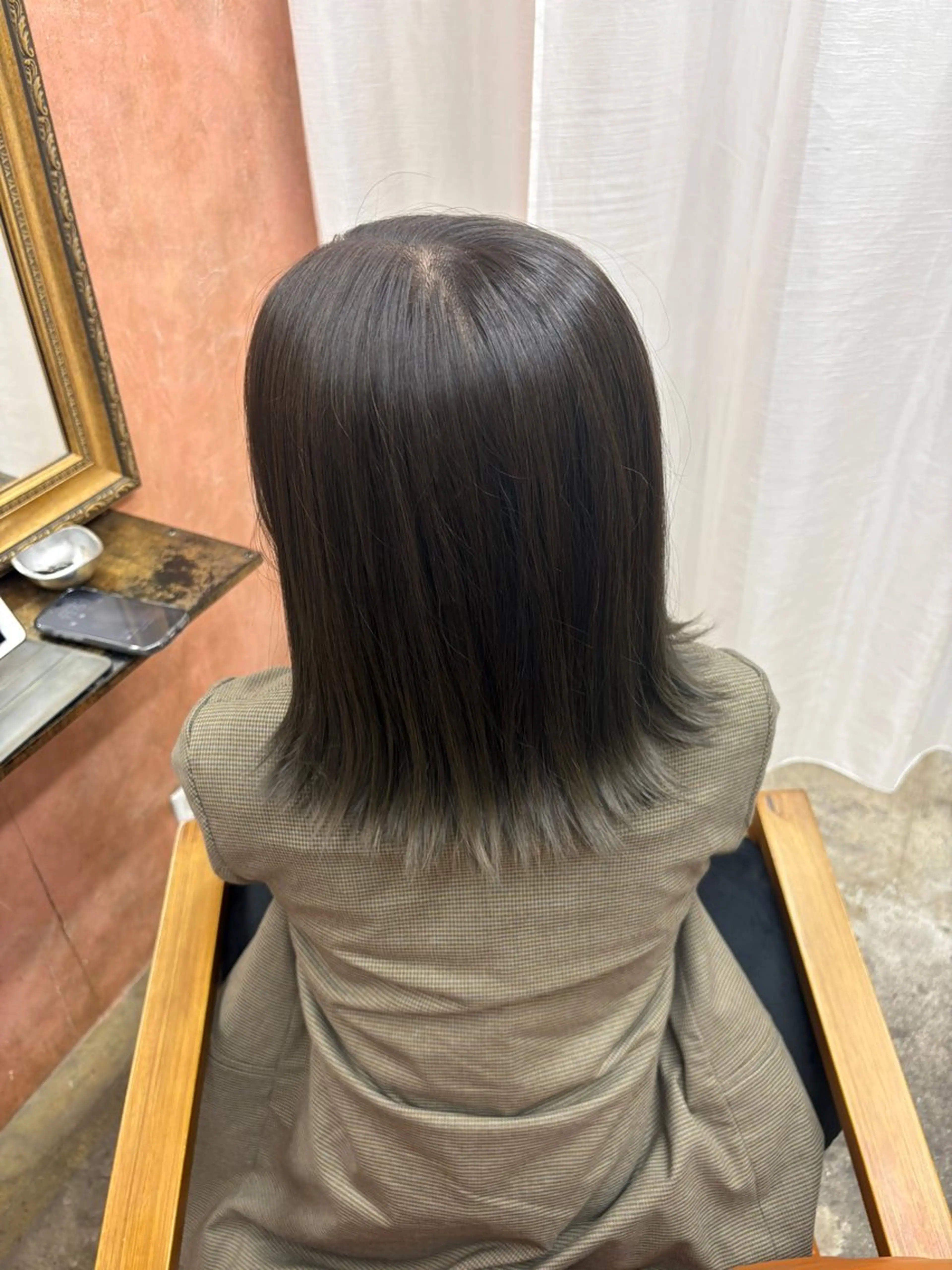 ミディアム ヘアカラー トリートメント Retsu /UniQのヘアスタイル