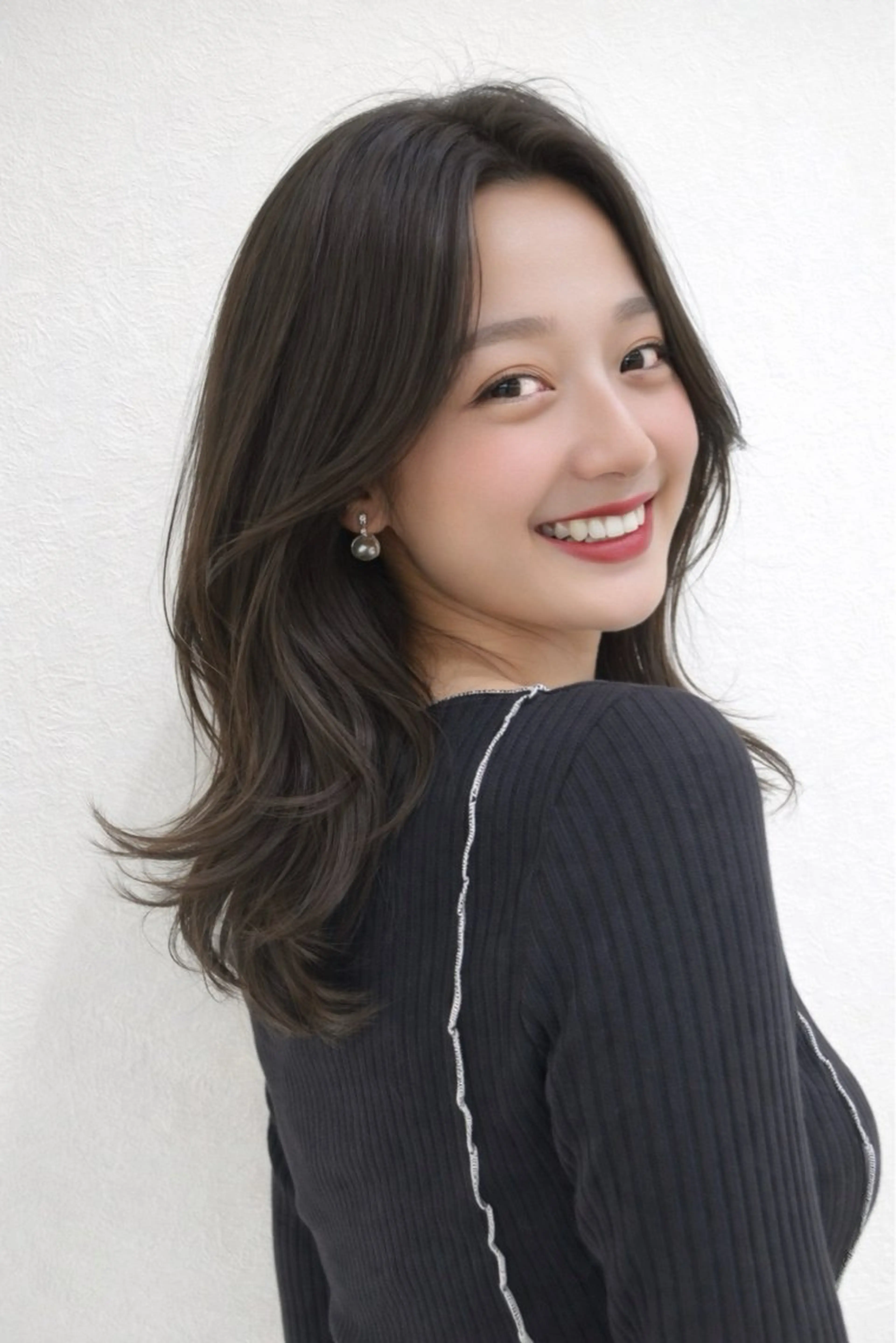 セミロング 映える顔まわり/前髪 特化 💗 ユキマのヘアスタイル