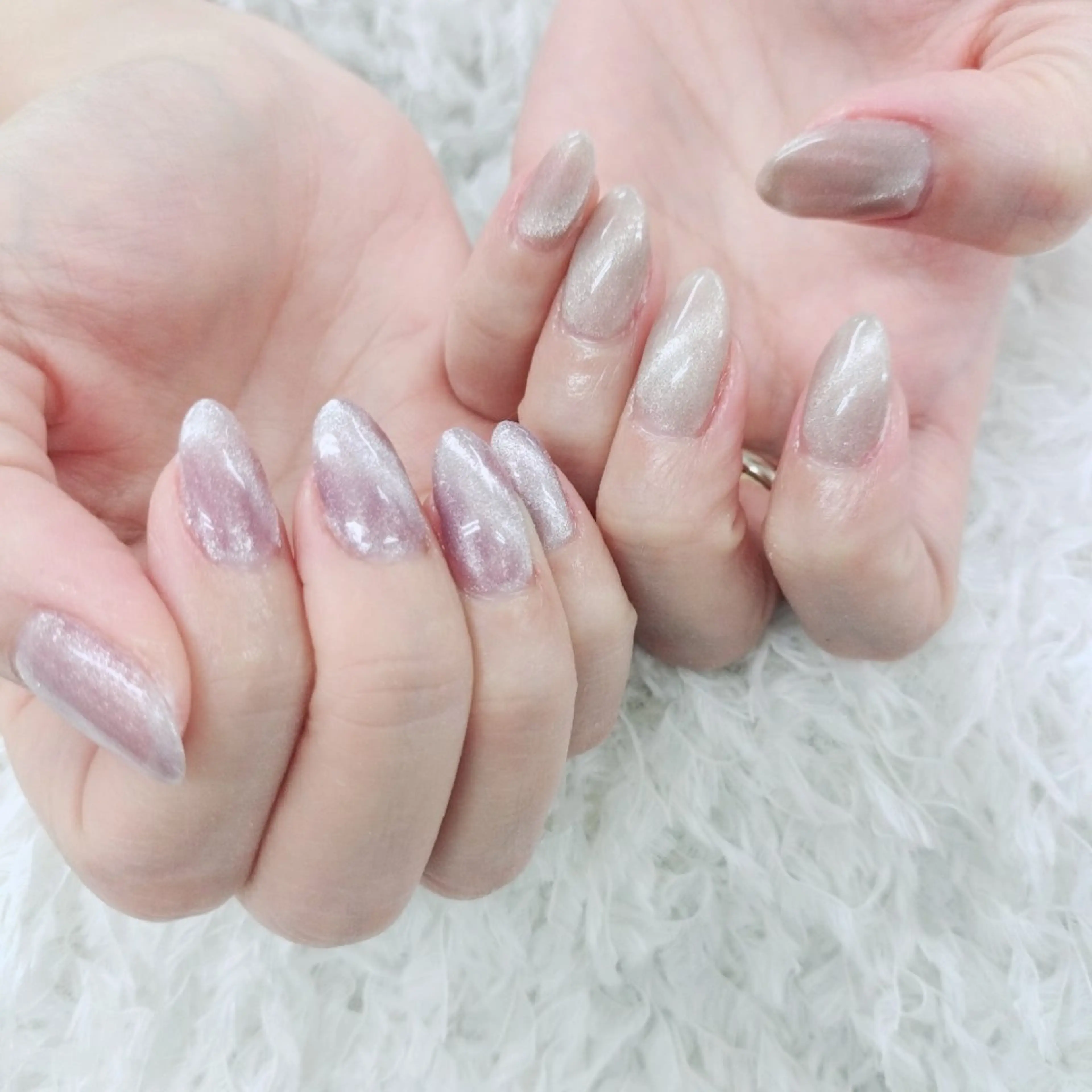 ネイル マグネットネイル 板倉 店長のネイルデザイン