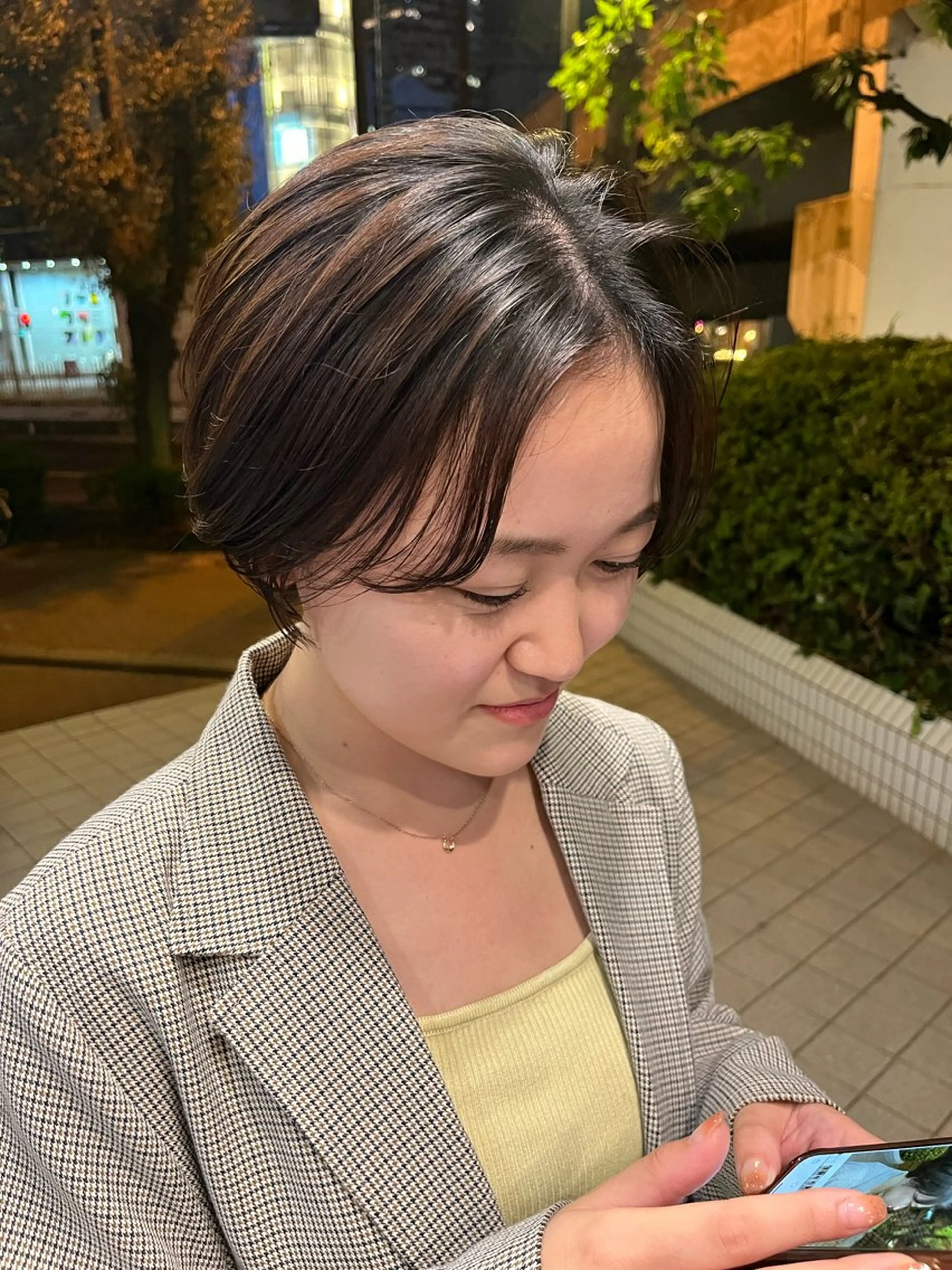 ショート 丸みショート ショートヘア 梅田美容室/カット /Maoのヘアスタイル