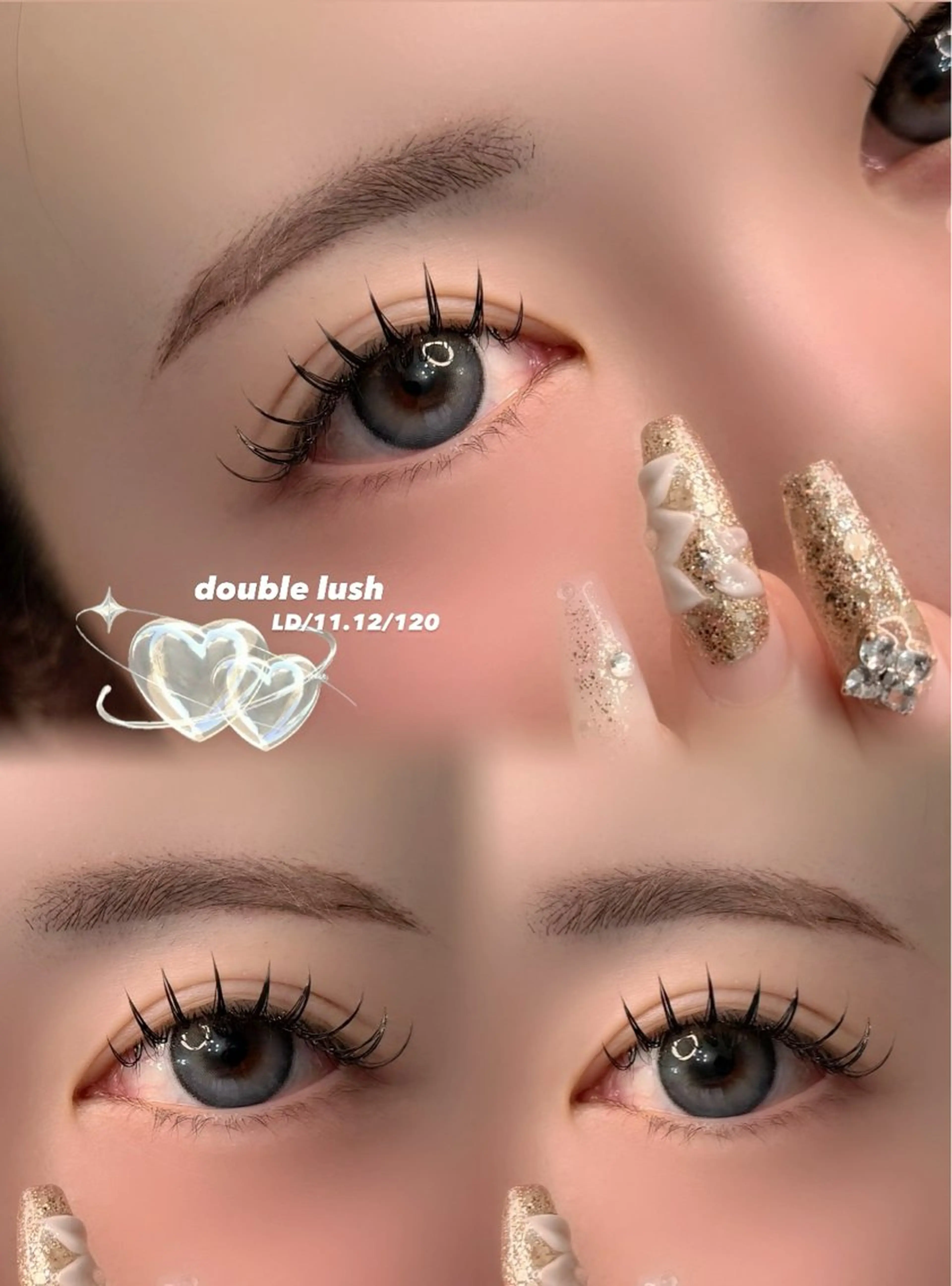 マツエク・マツパ マツエク 【那覇/束感まつ毛 /LED】ｷｬﾒﾙのマツエク・マツパデザイン