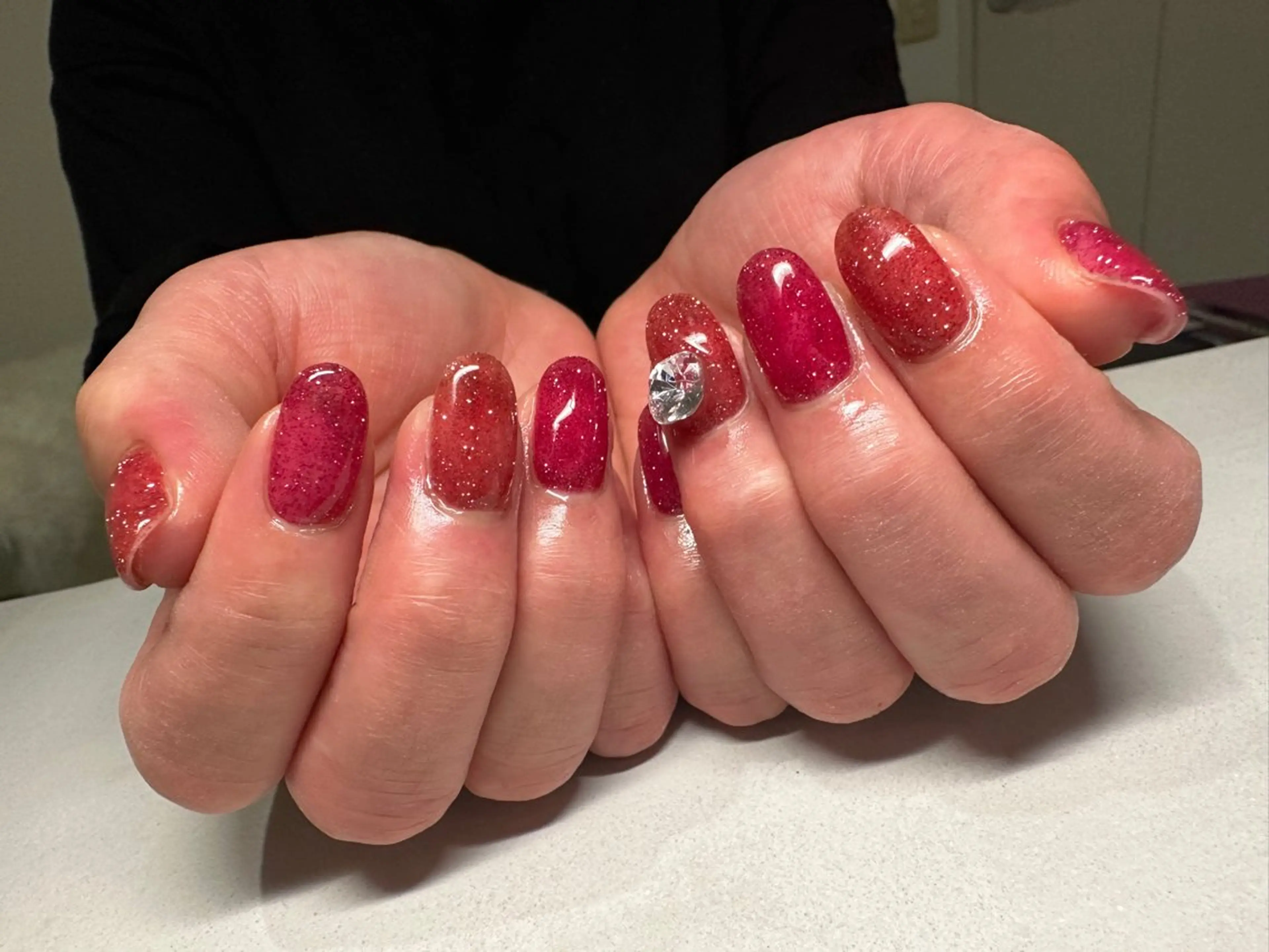 ネイル フラッシュネイル num-fi Aiのネイルデザイン