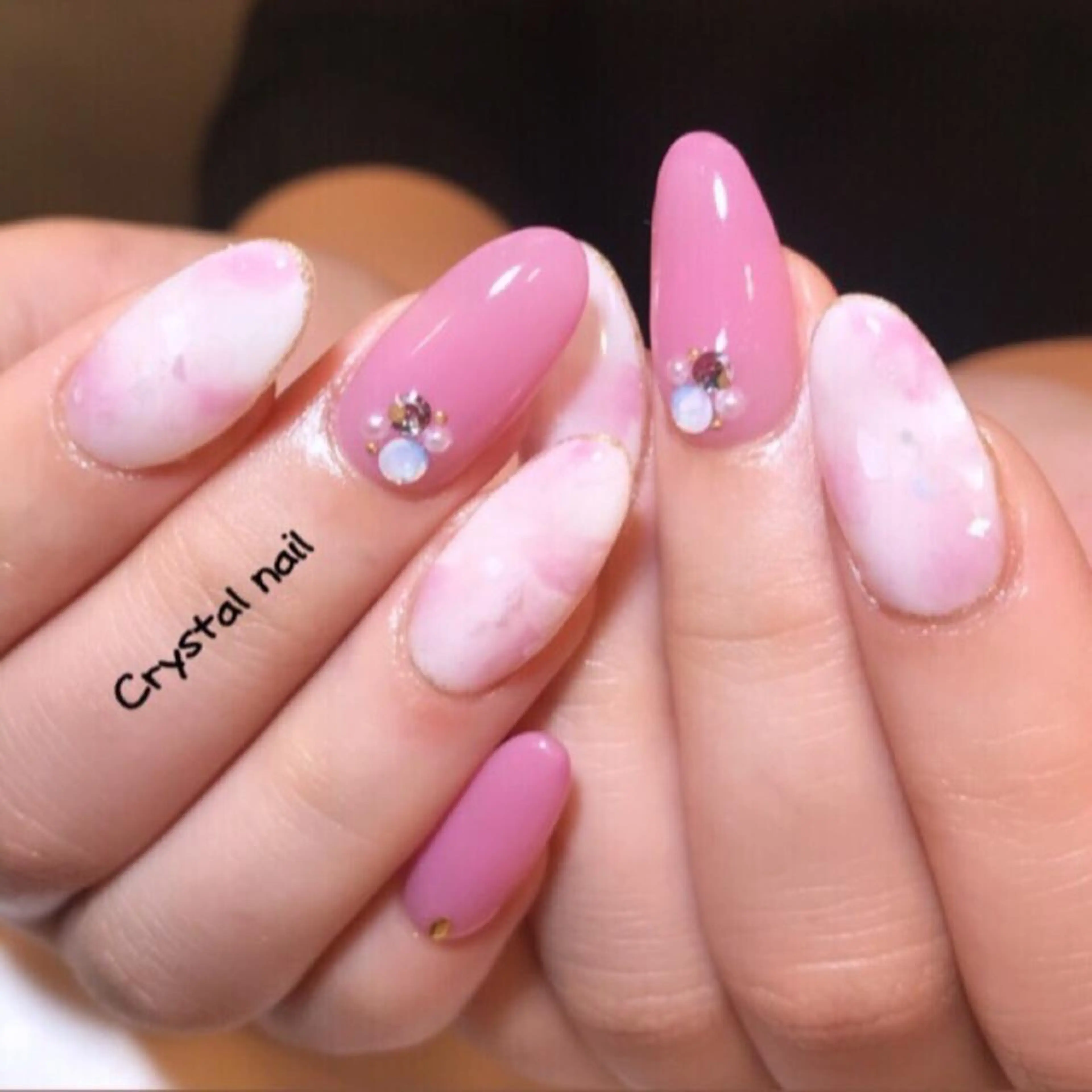 ネイル アートネイル 長さ出し ジェルネイル スカルプネイル SCENERY NAILのネイルデザイン