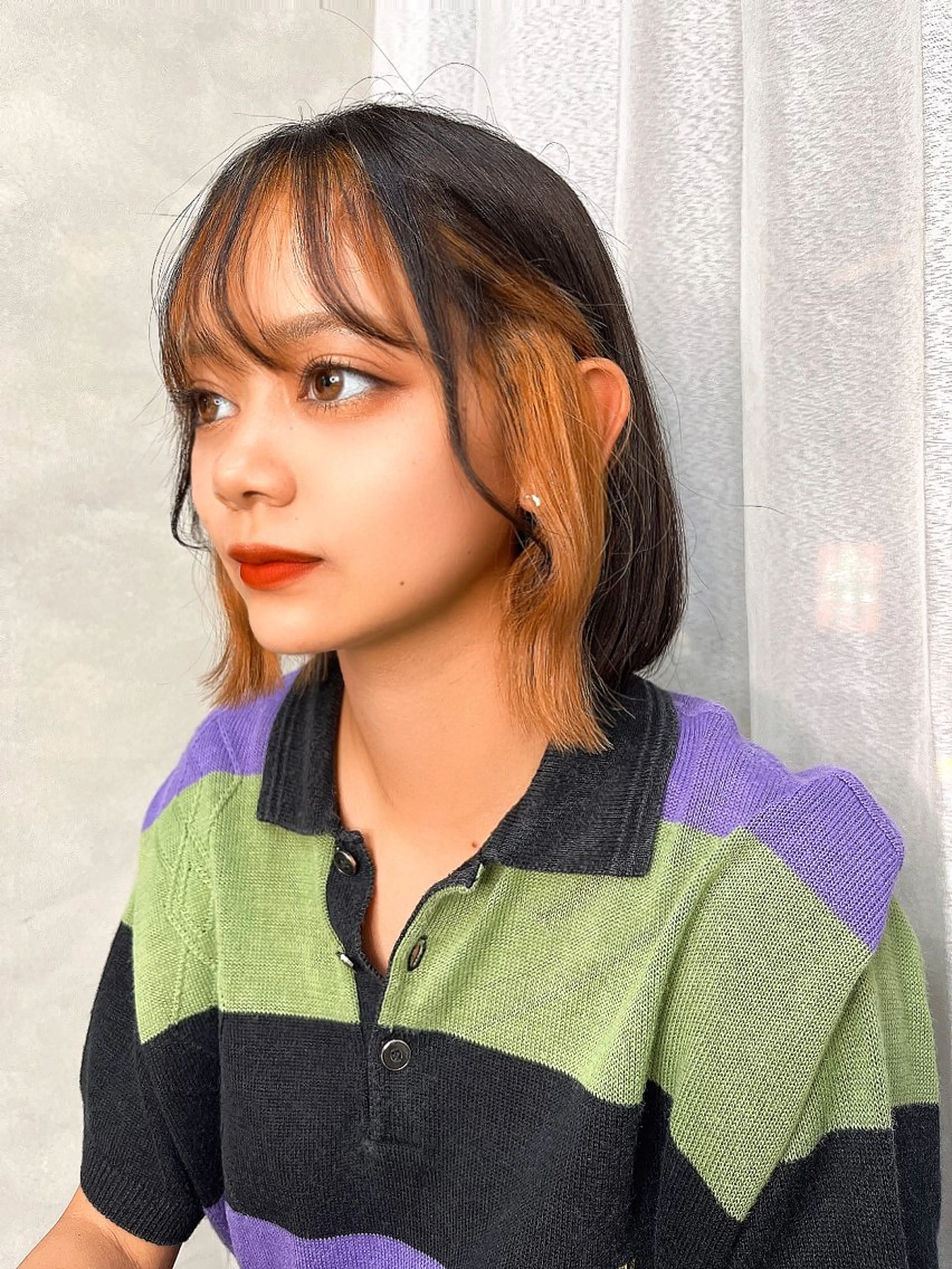 ショート 濱川響太レディース カットモデルのヘアスタイル