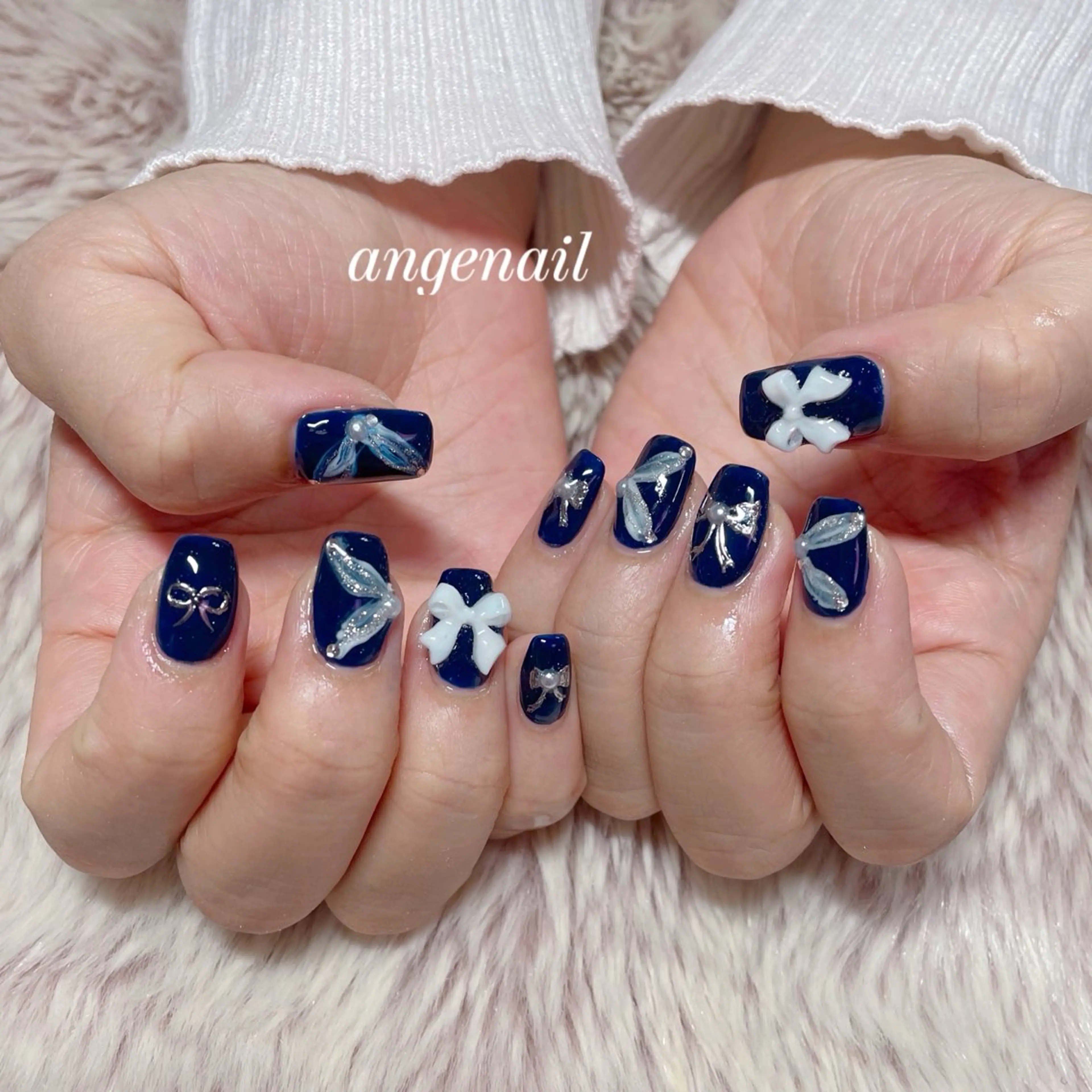 ネイル ハンドネイル オーナーネイリスト MAKIのネイルデザイン