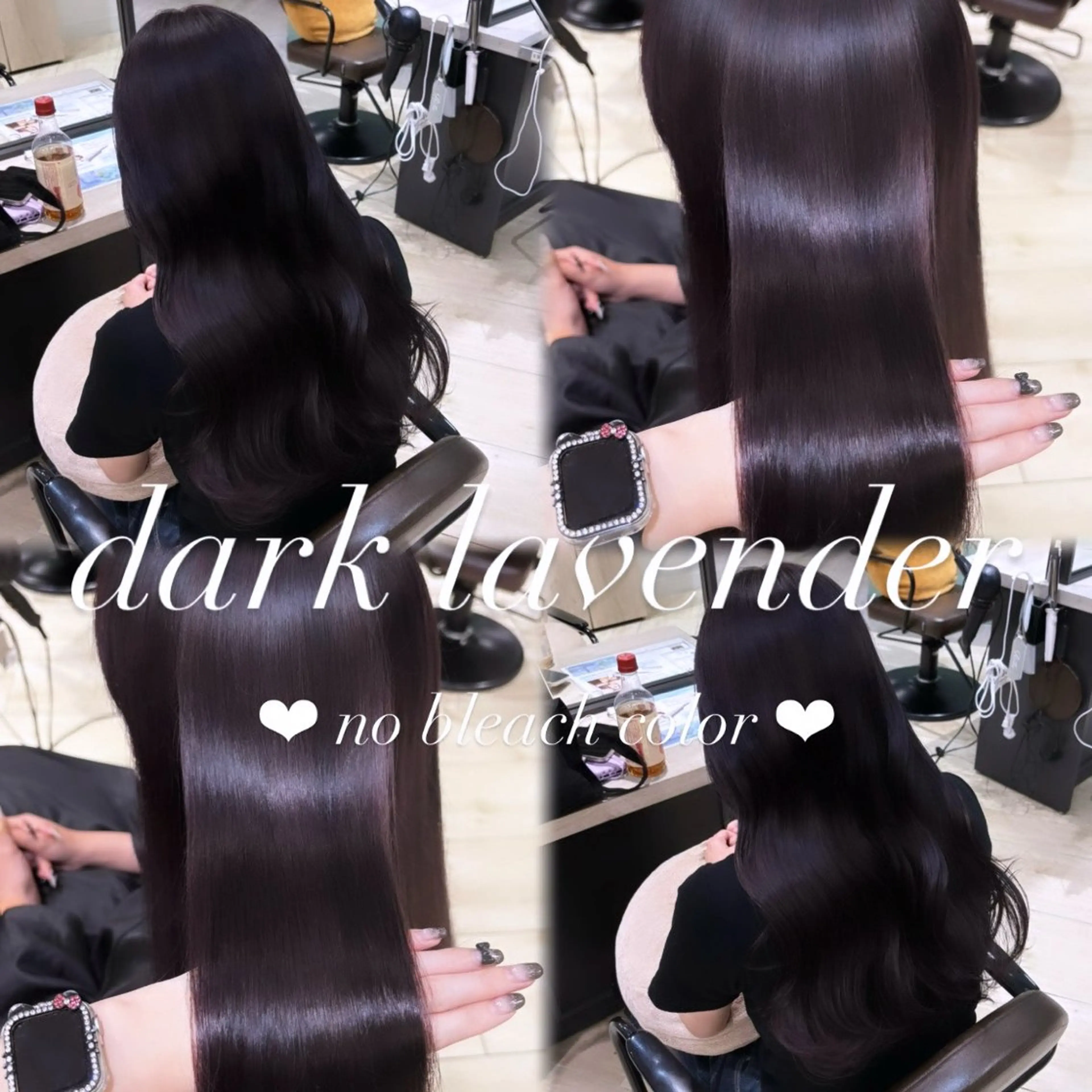 ロング カラー カット ヘアカラー Ririka/銀座/ Euphoria🎀のヘアスタイル