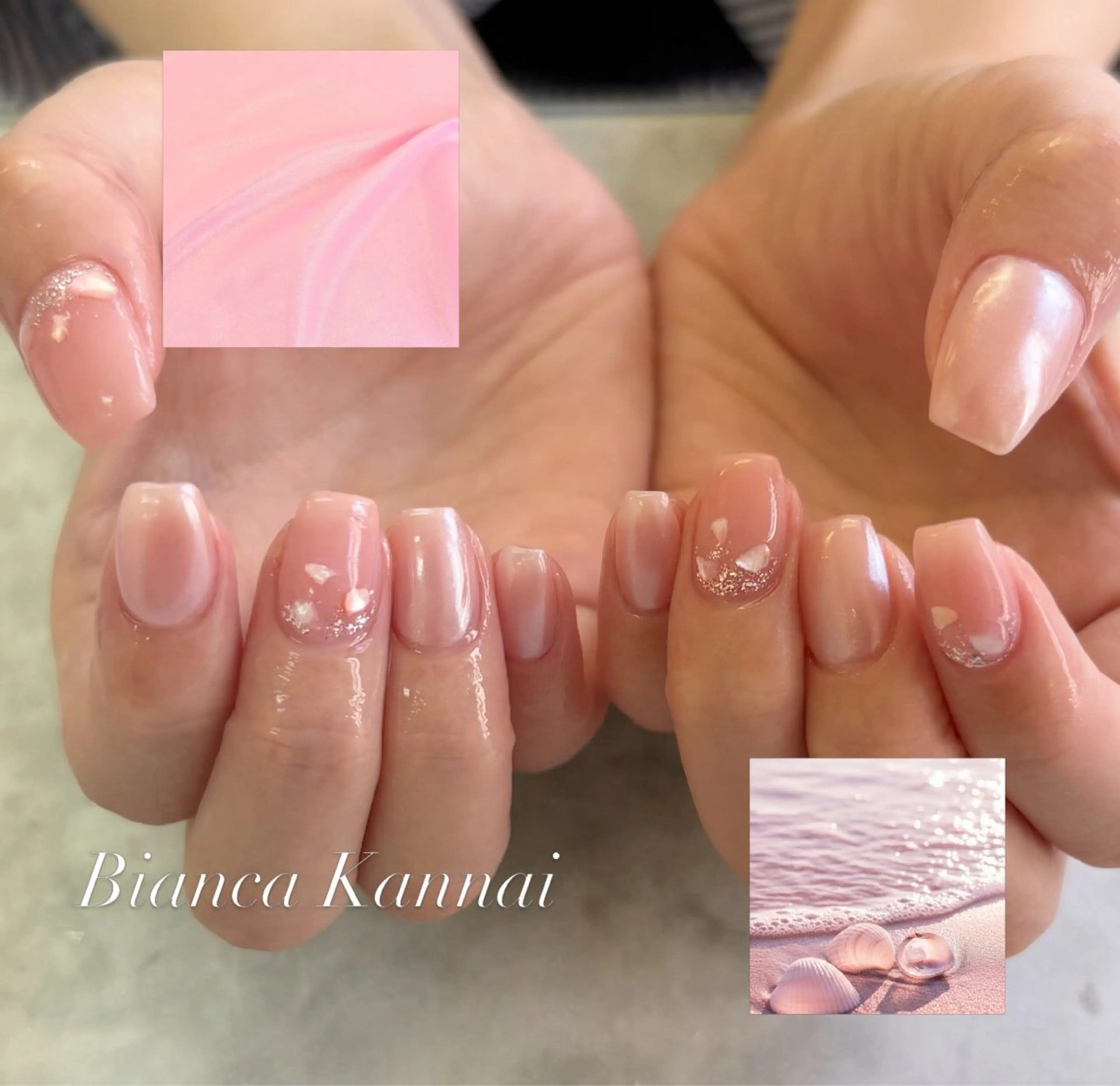 ネイル Bianca関内 USUI🐢のネイルデザイン