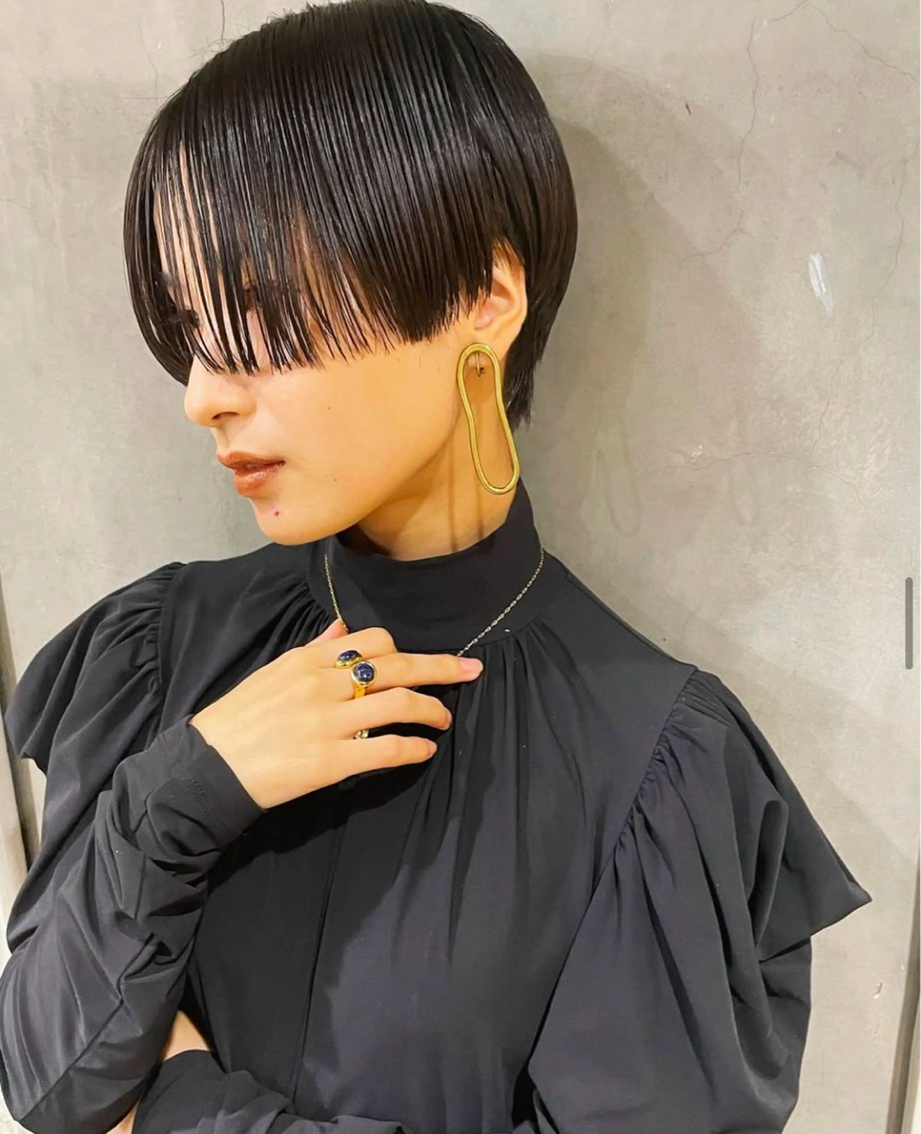 ショート 菊地 万佐久のヘアスタイル