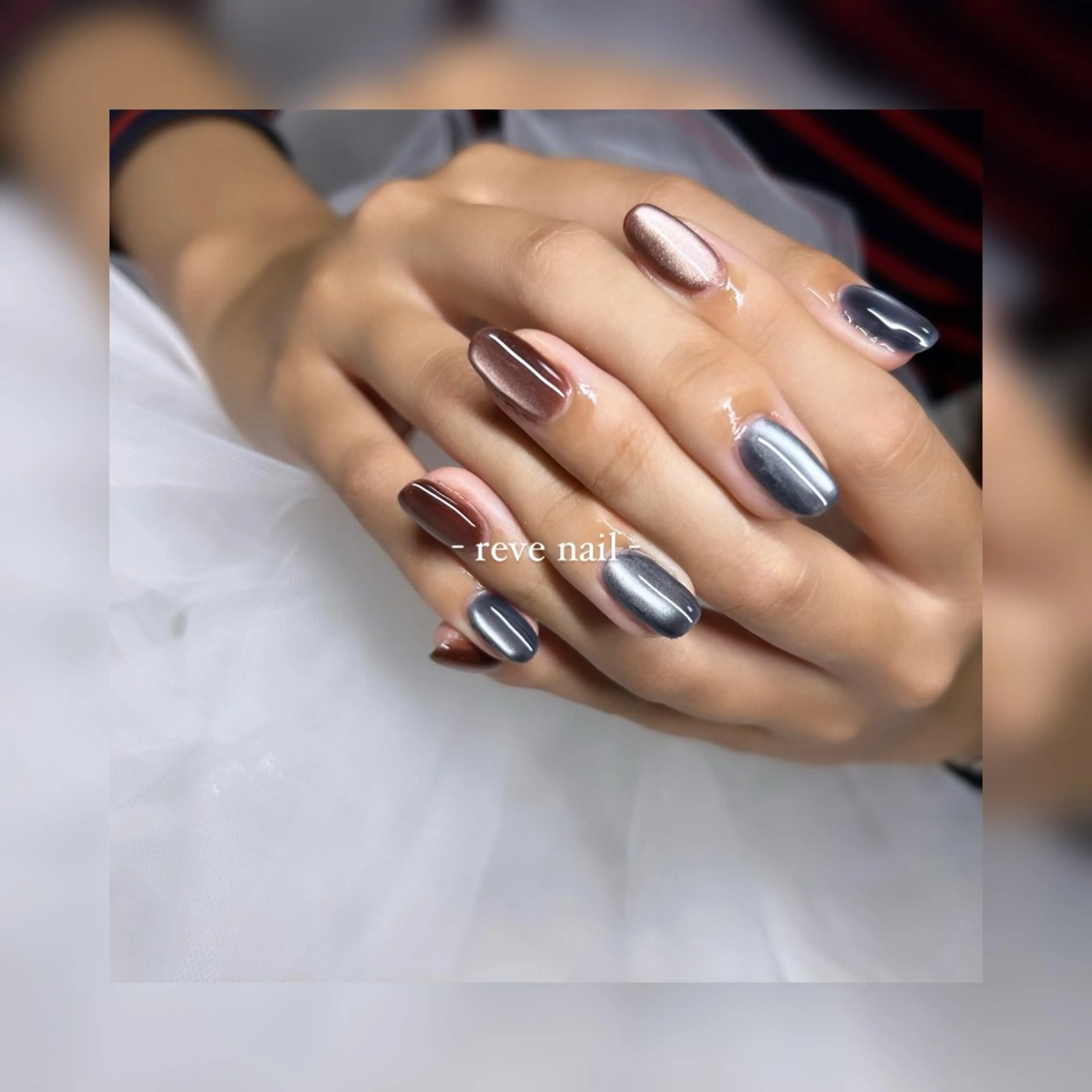 ネイル ハンドネイル 門真市 三ツ島 reve nailのネイルデザイン