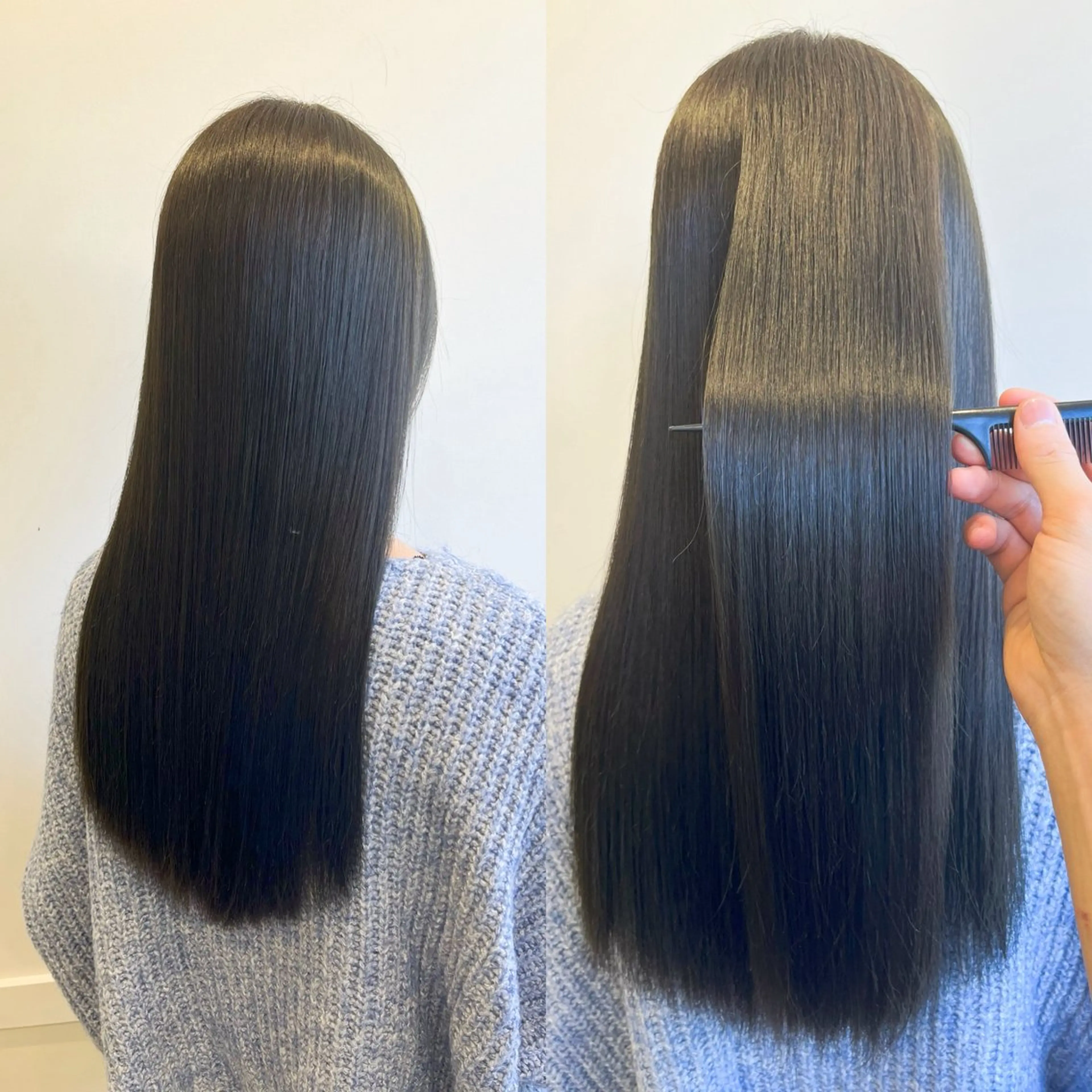 ロング カラー 全席個室美容室 髪質改善/レイヤーのヘアスタイル