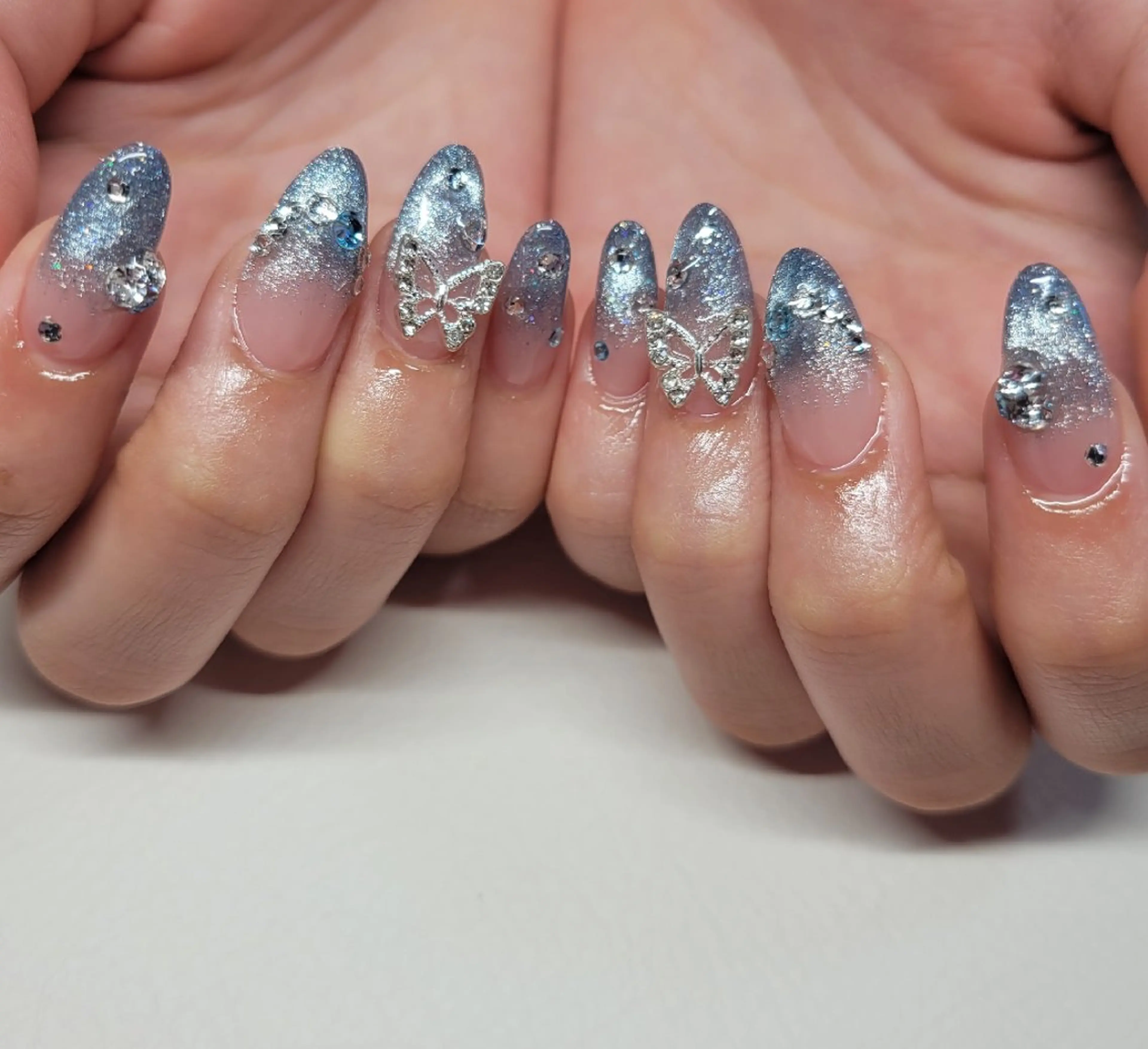 DIAMIチップで長さ出し+デザインの写真