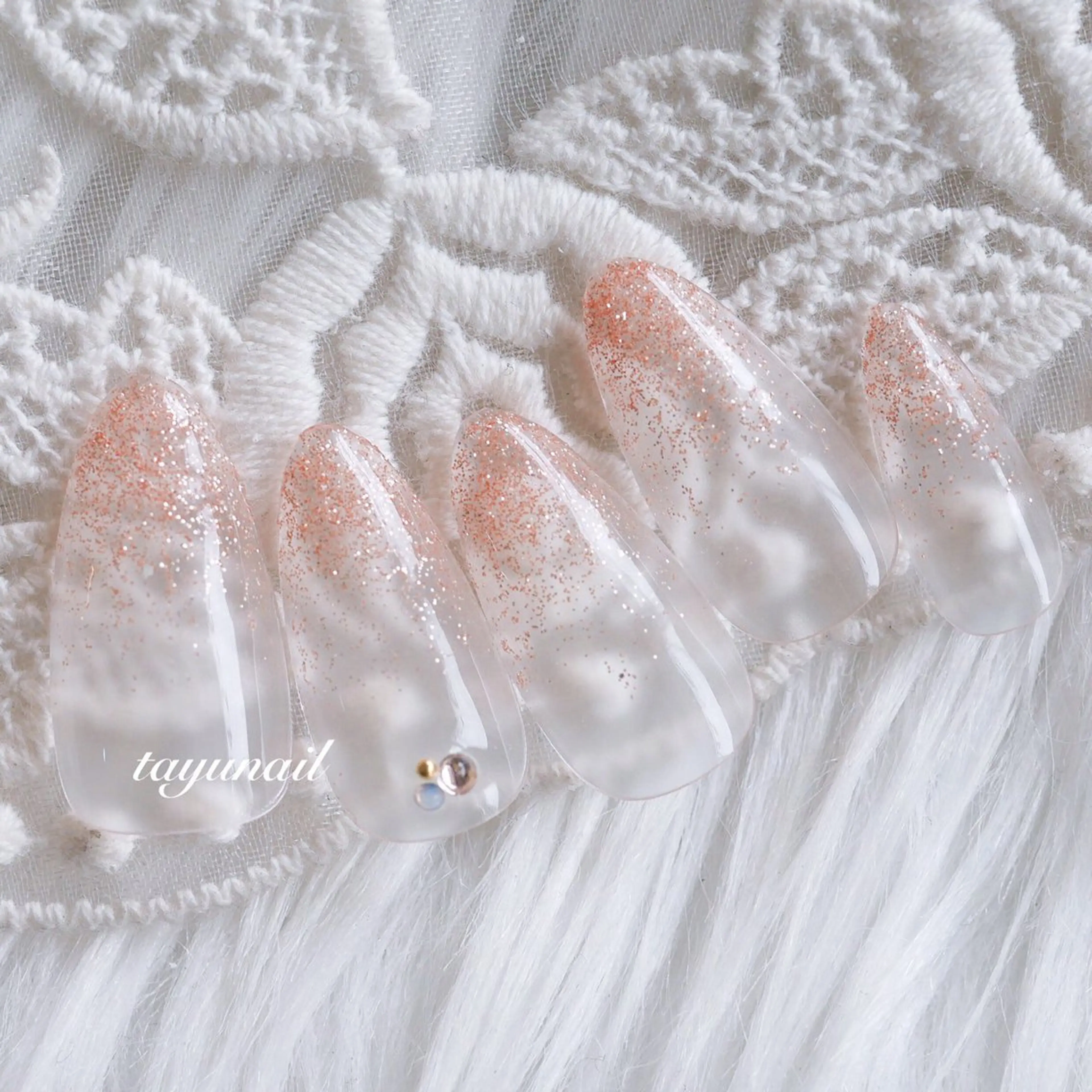 ネイル アートネイル ジェルネイル パラジェル シンプルネイル ハンドネイル ネイルサロン 【たゆnail】のネイルデザイン