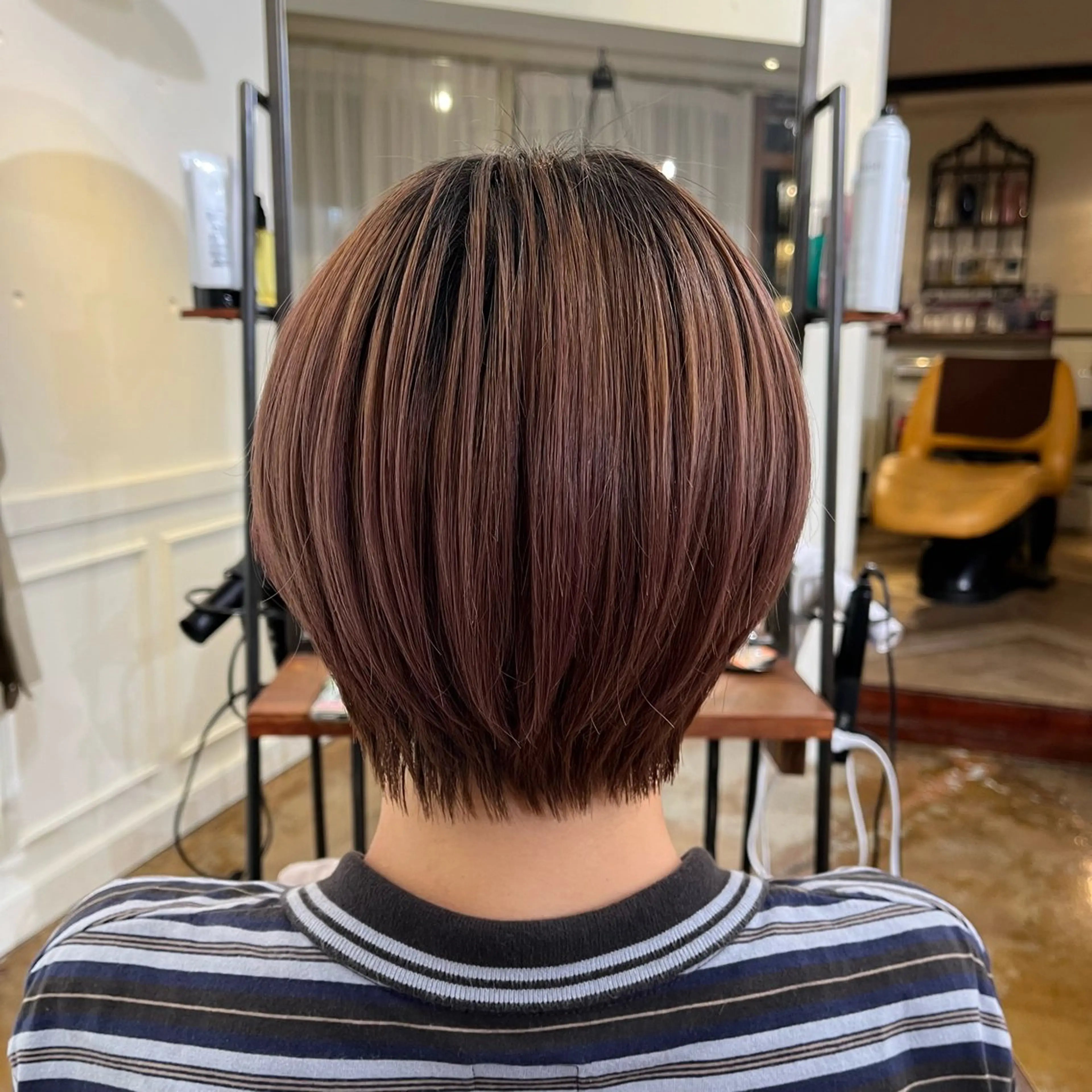 ショート ショートヘア カット hair lounge anrio MAR所属・銘苅 祥一のヘアスタイル