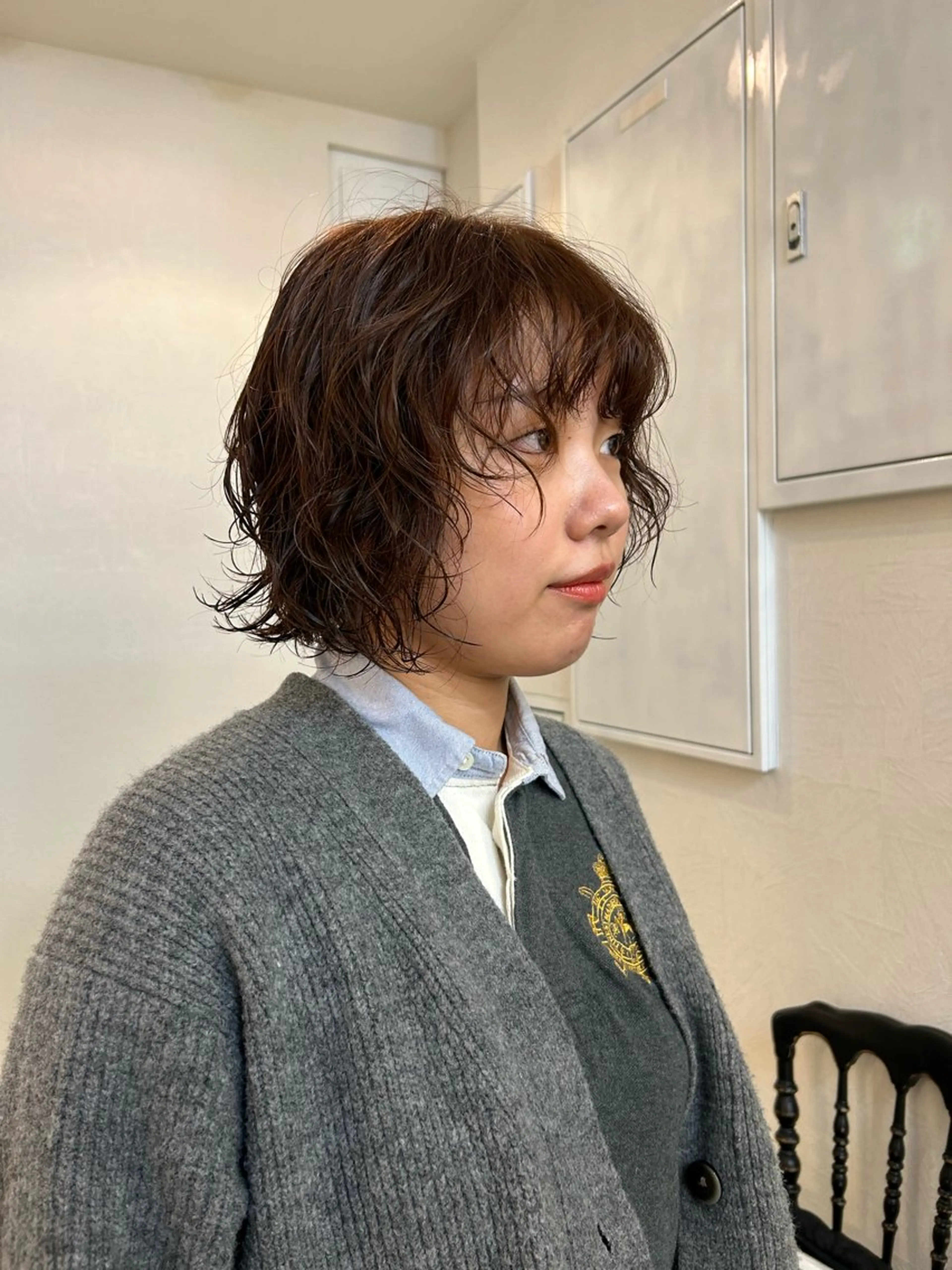 ショート パーマ カット パーマ トリートメント Yui. レイヤー/パーマのヘアスタイル