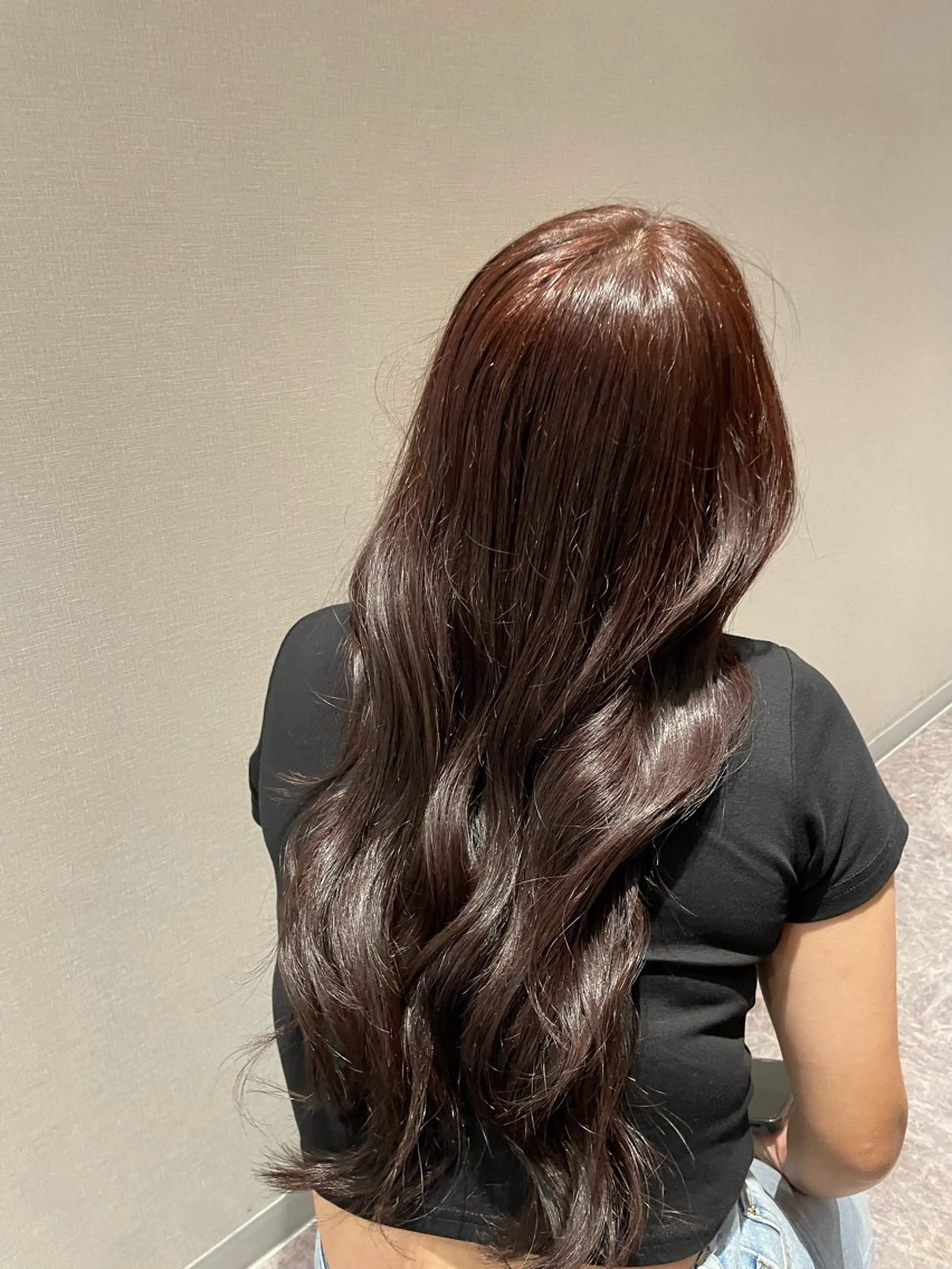 ミディアム to zone✴︎ AOIのヘアスタイル