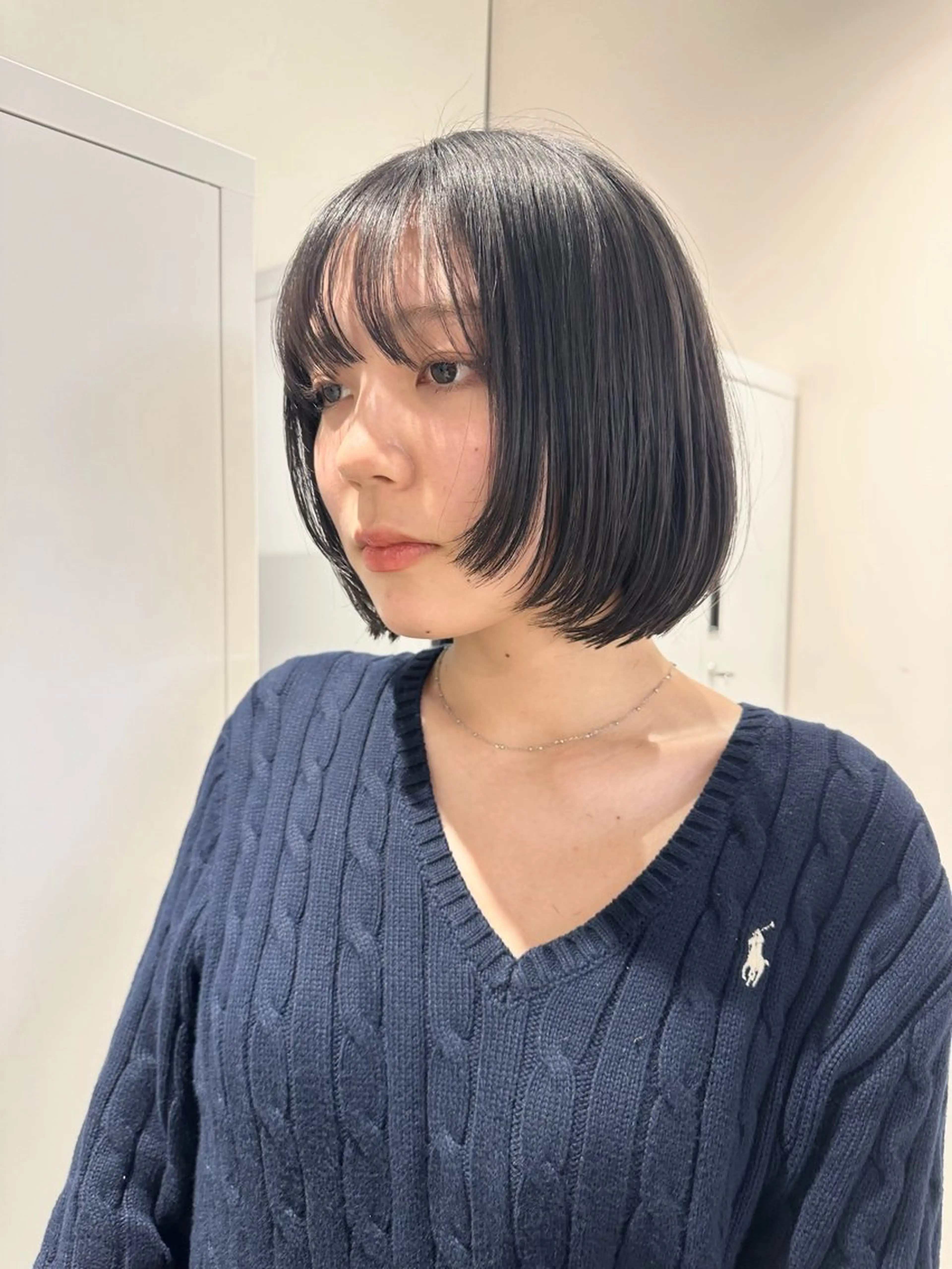 ミディアム カラー ヘアアレンジ カット トリートメント ✳️ウルフ/メンズ/ スパイラルパーマ✳️のヘアスタイル