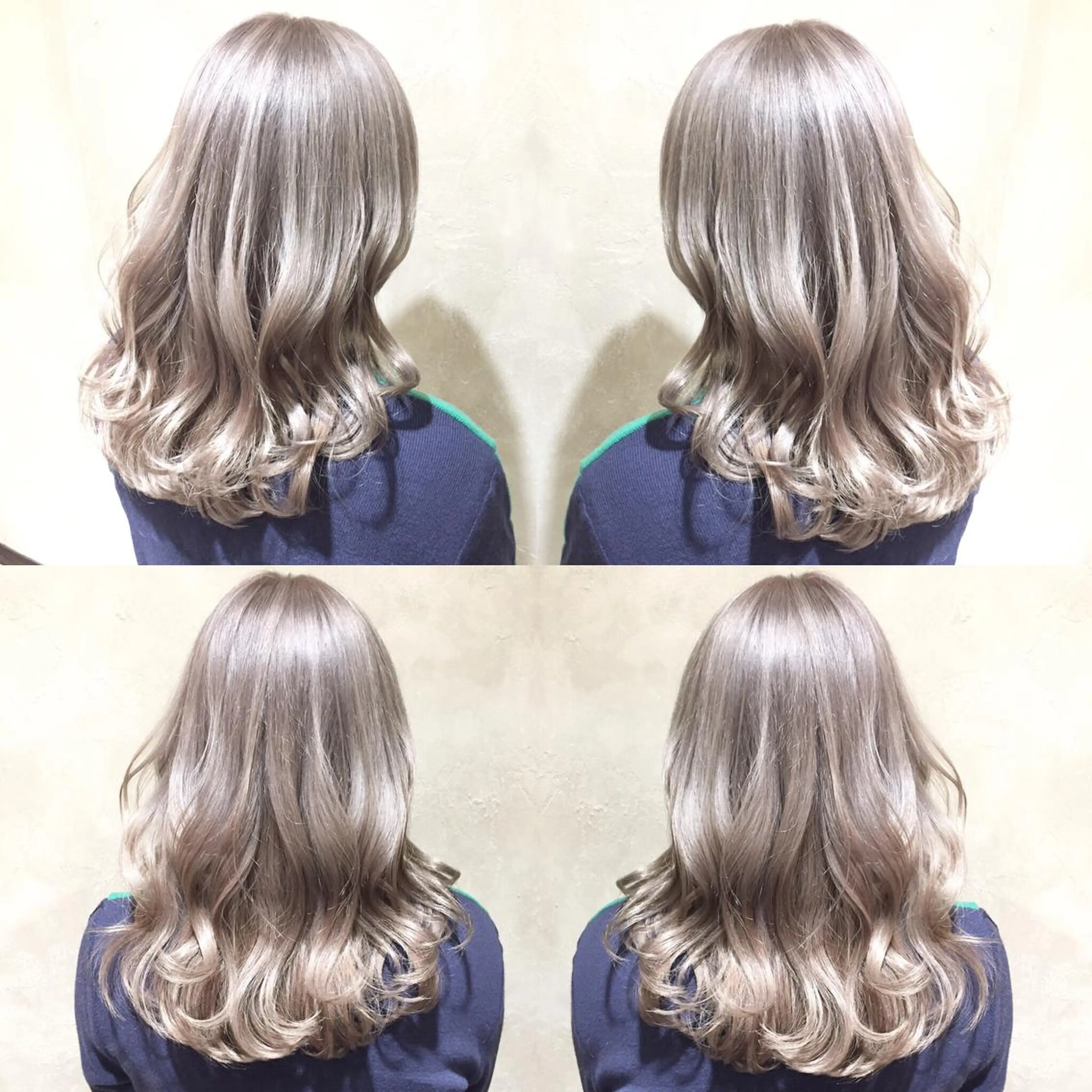 ロング カラー ブリーチ 透明感カラー 露木 啓介のヘアスタイル