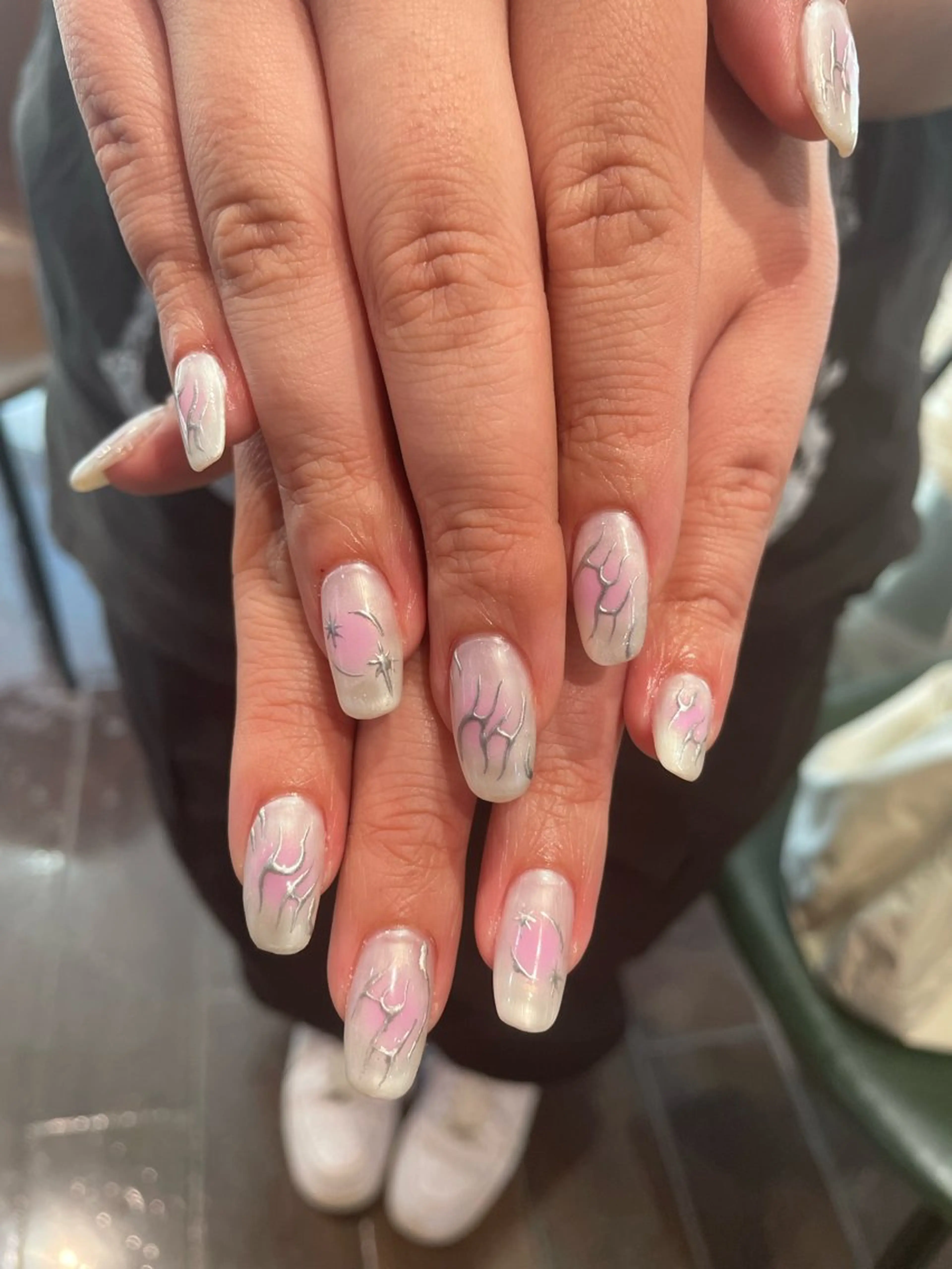 ネイル ‪るか/‪透明感 カラー/アレンジのヘアスタイル