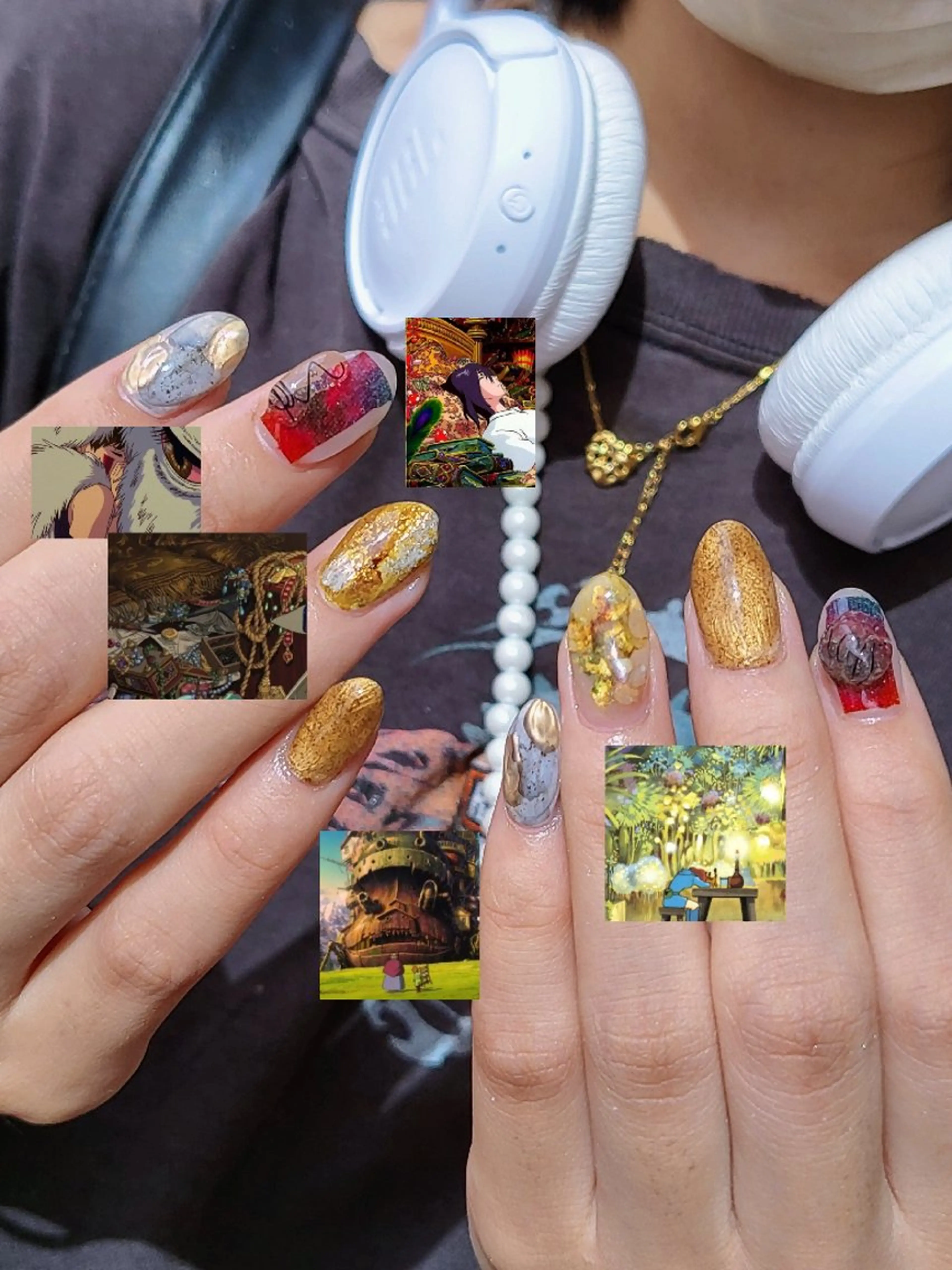 ネイル 3dパーツ/流行り 👧shushu❤️のネイルデザイン