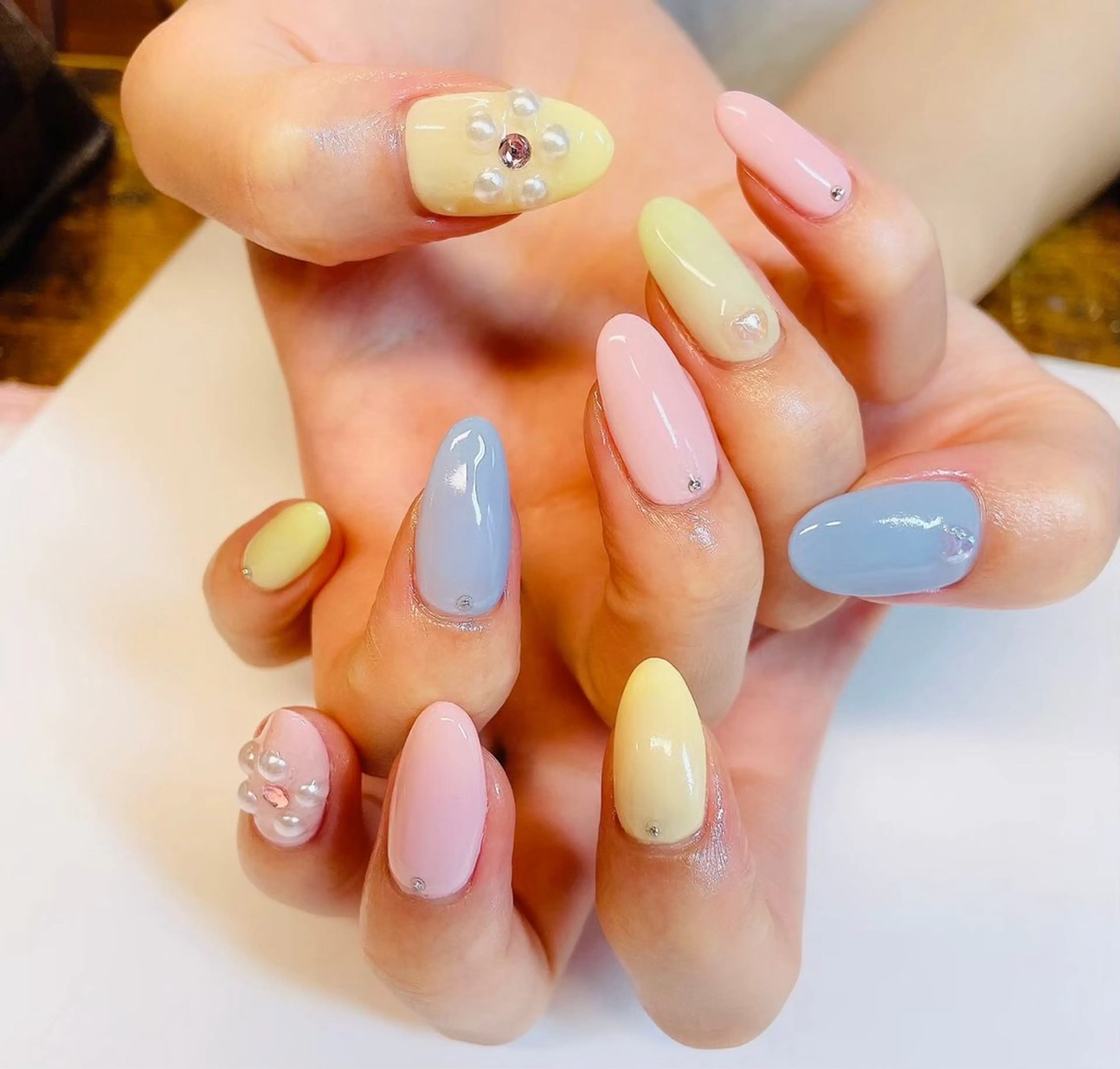 ネイル 🦋AYNIL🦋 ナチュラル専門店♥️のネイルデザイン