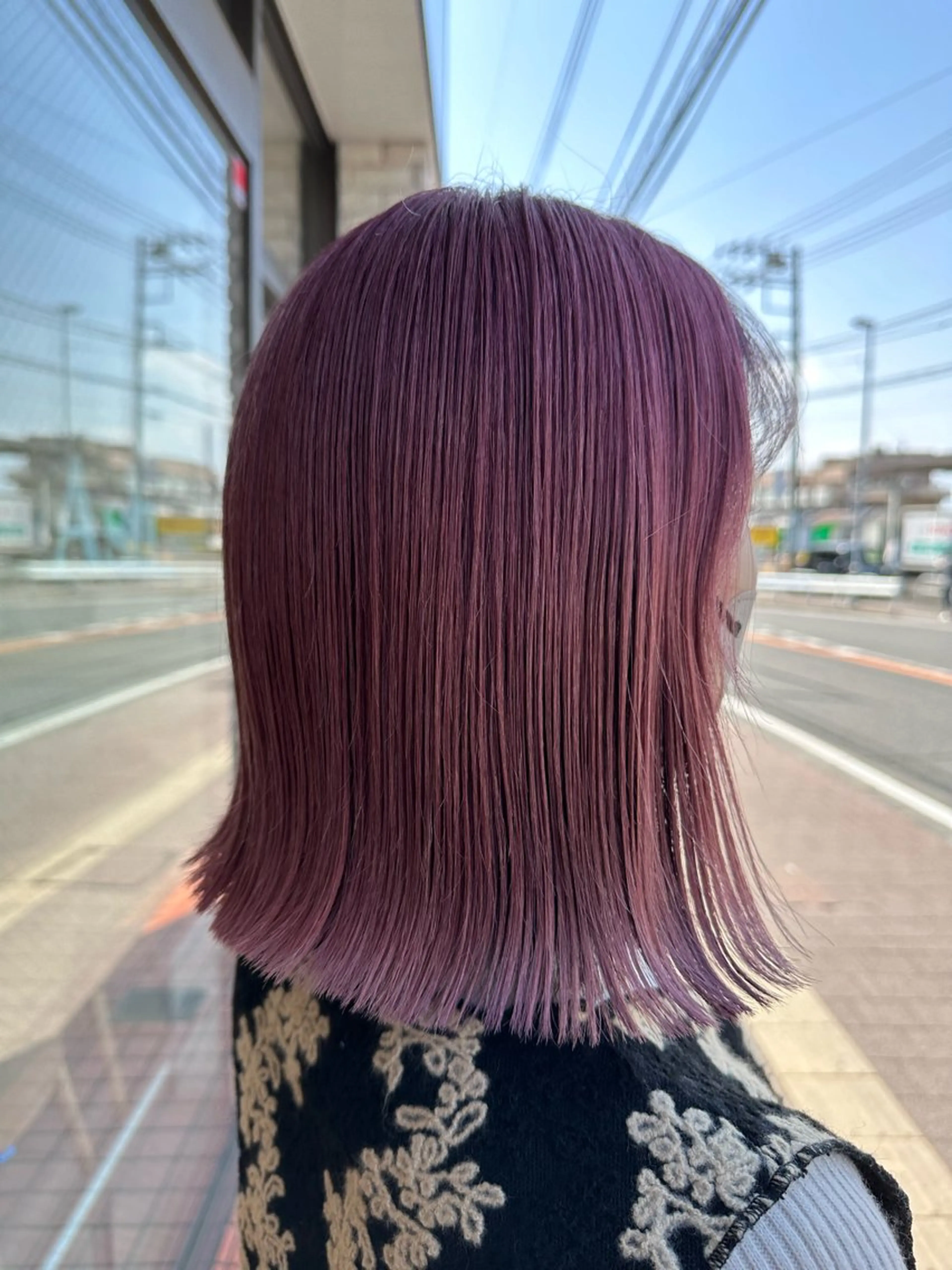 カラー 🪡カットモデル 募集中🪡 辻田柚のヘアスタイル