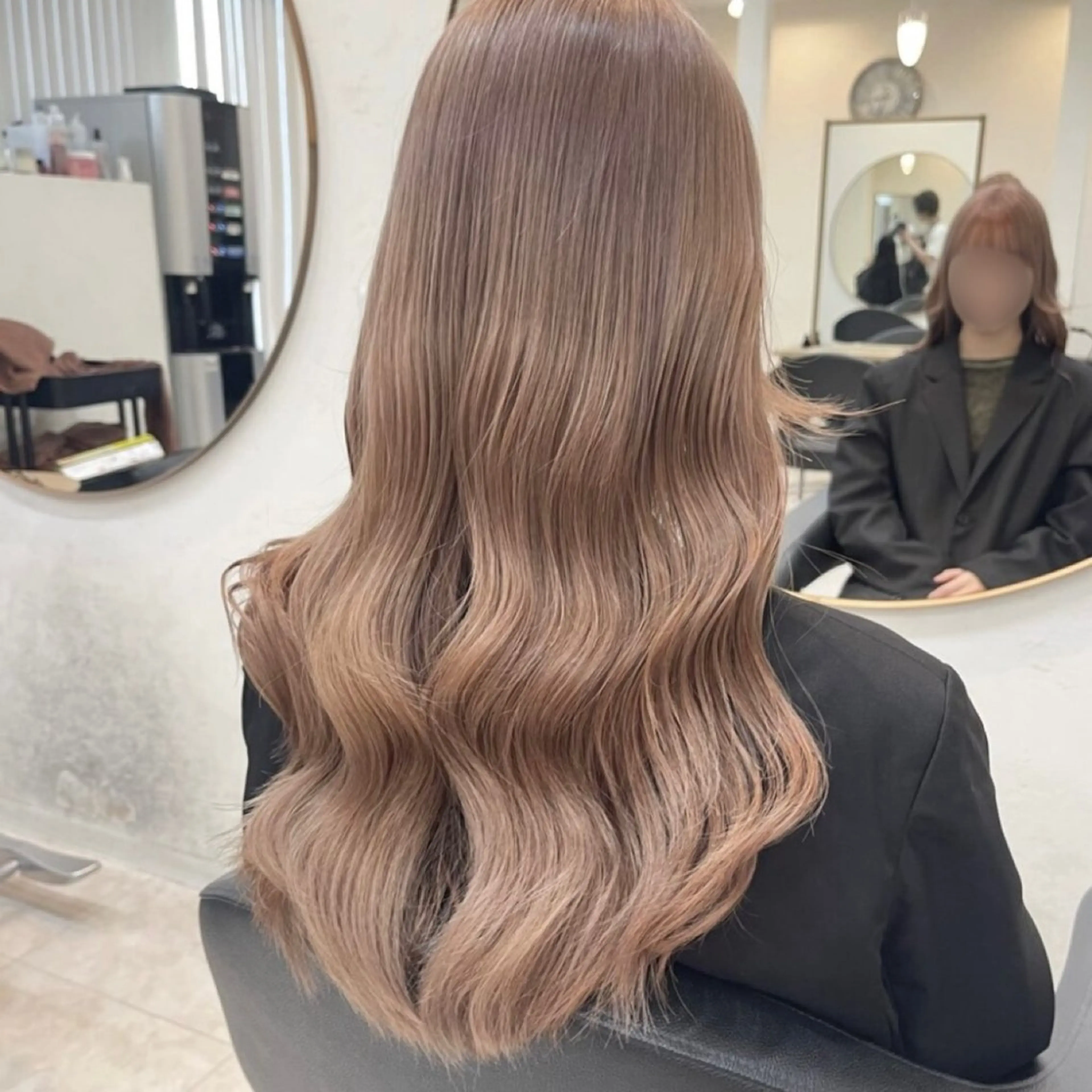 ロング カラー y u i ★ 梅田美容室のヘアスタイル