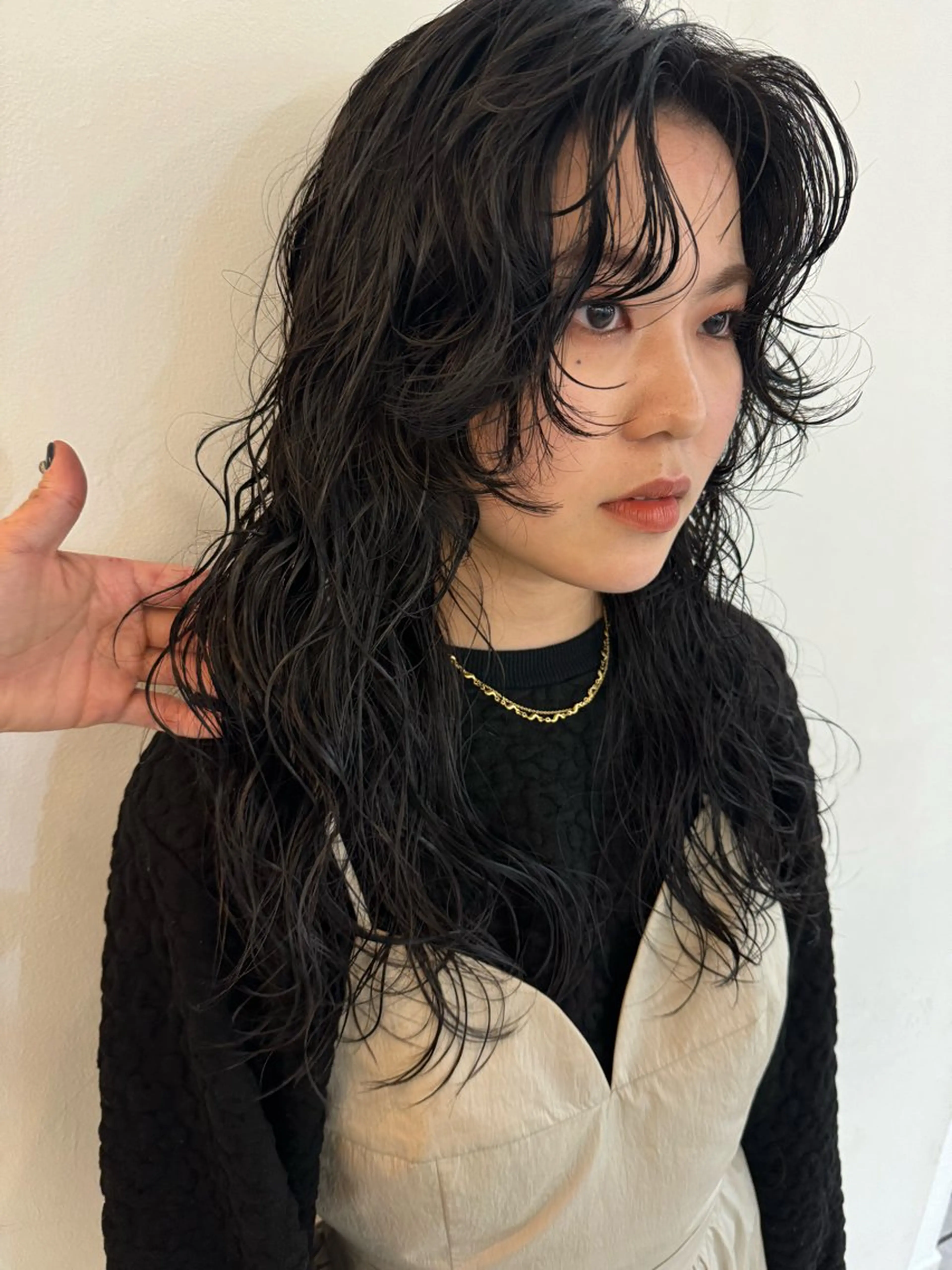 ミディアム hyuga/パーマ /ニュアンスパーマのヘアスタイル