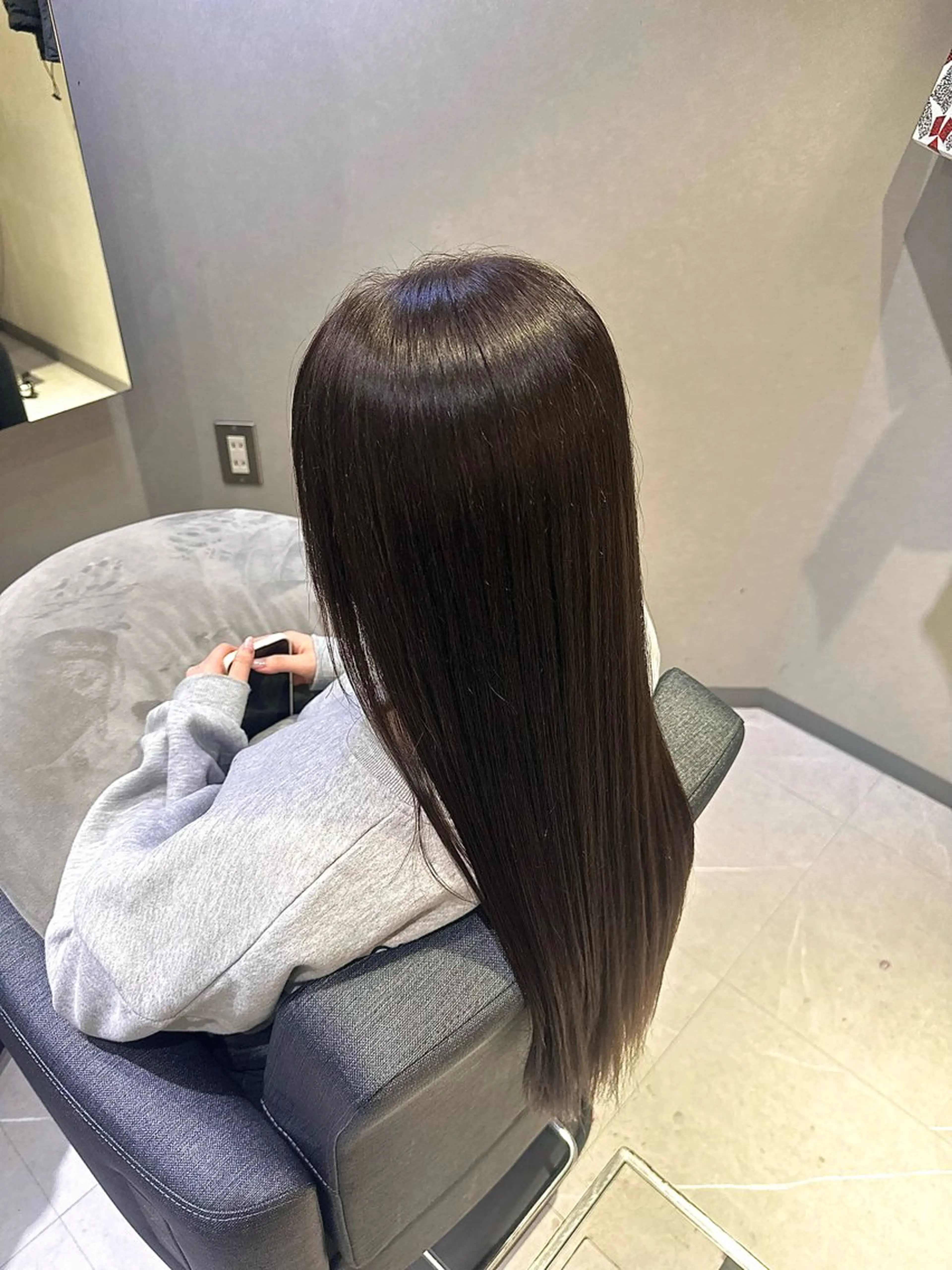 ロング b a b a 🫧のヘアスタイル