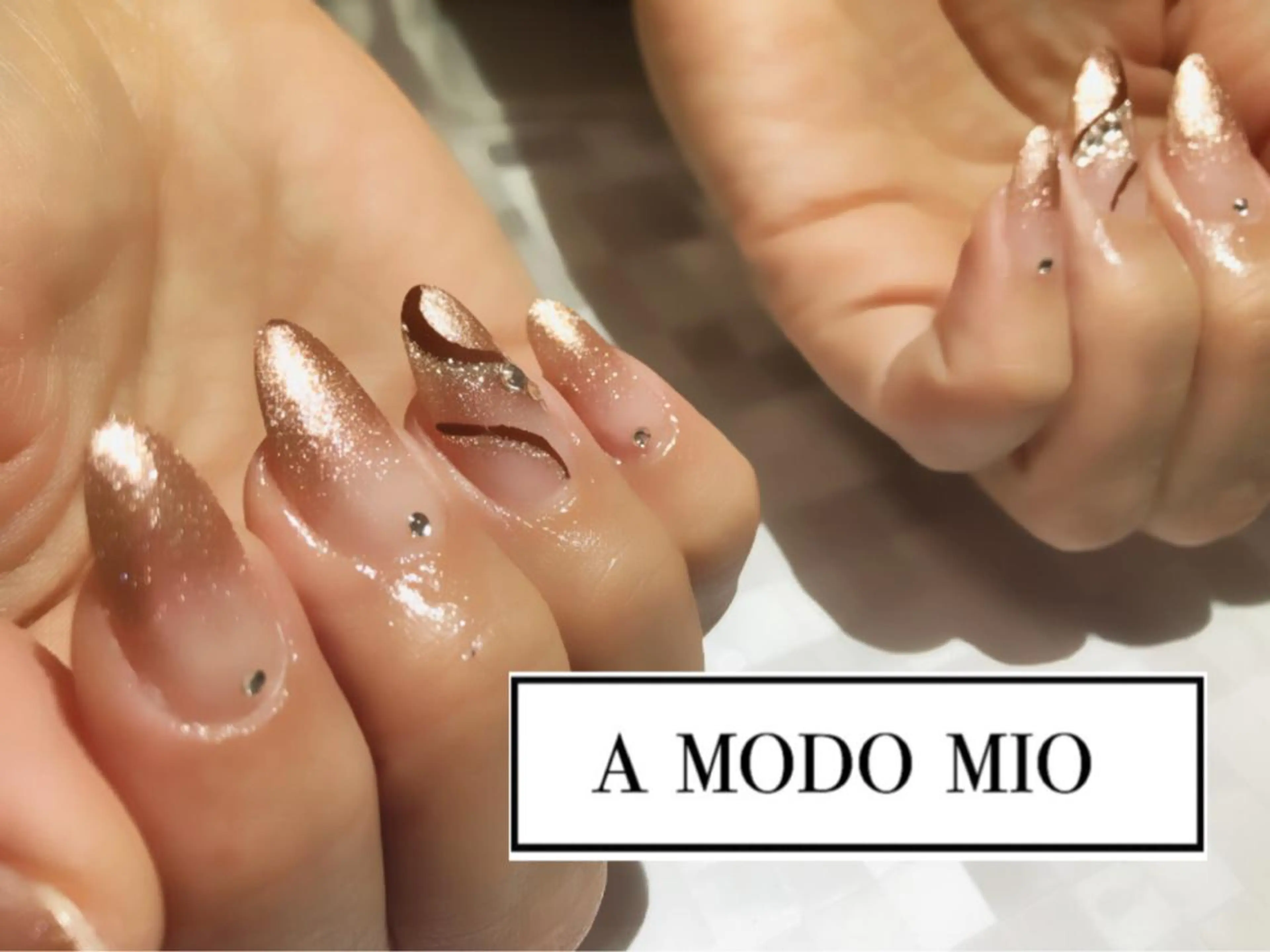 ネイル A MODO MIOのネイルデザイン