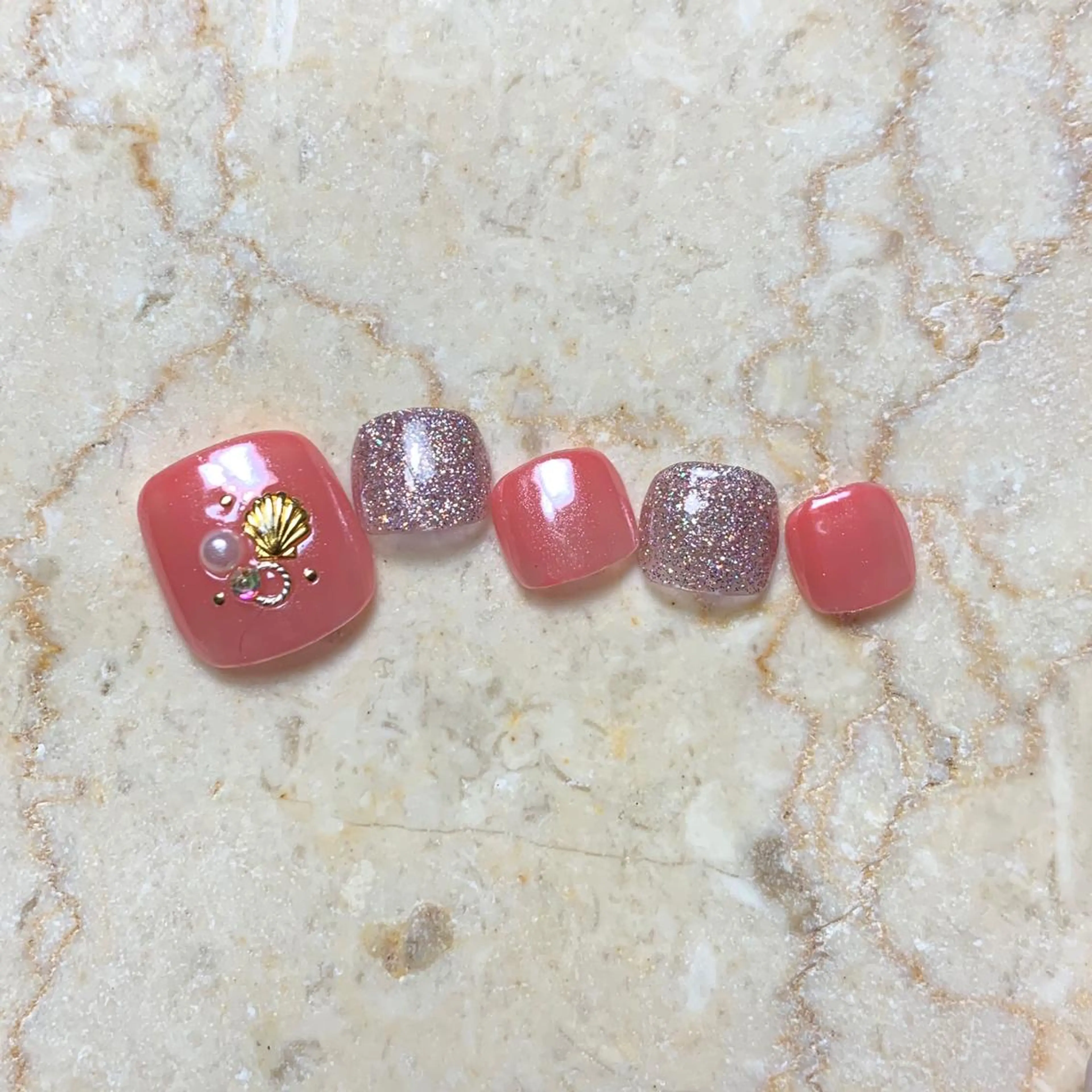 ネイル フットネイル M nail 市原市ちはら台のネイルデザイン