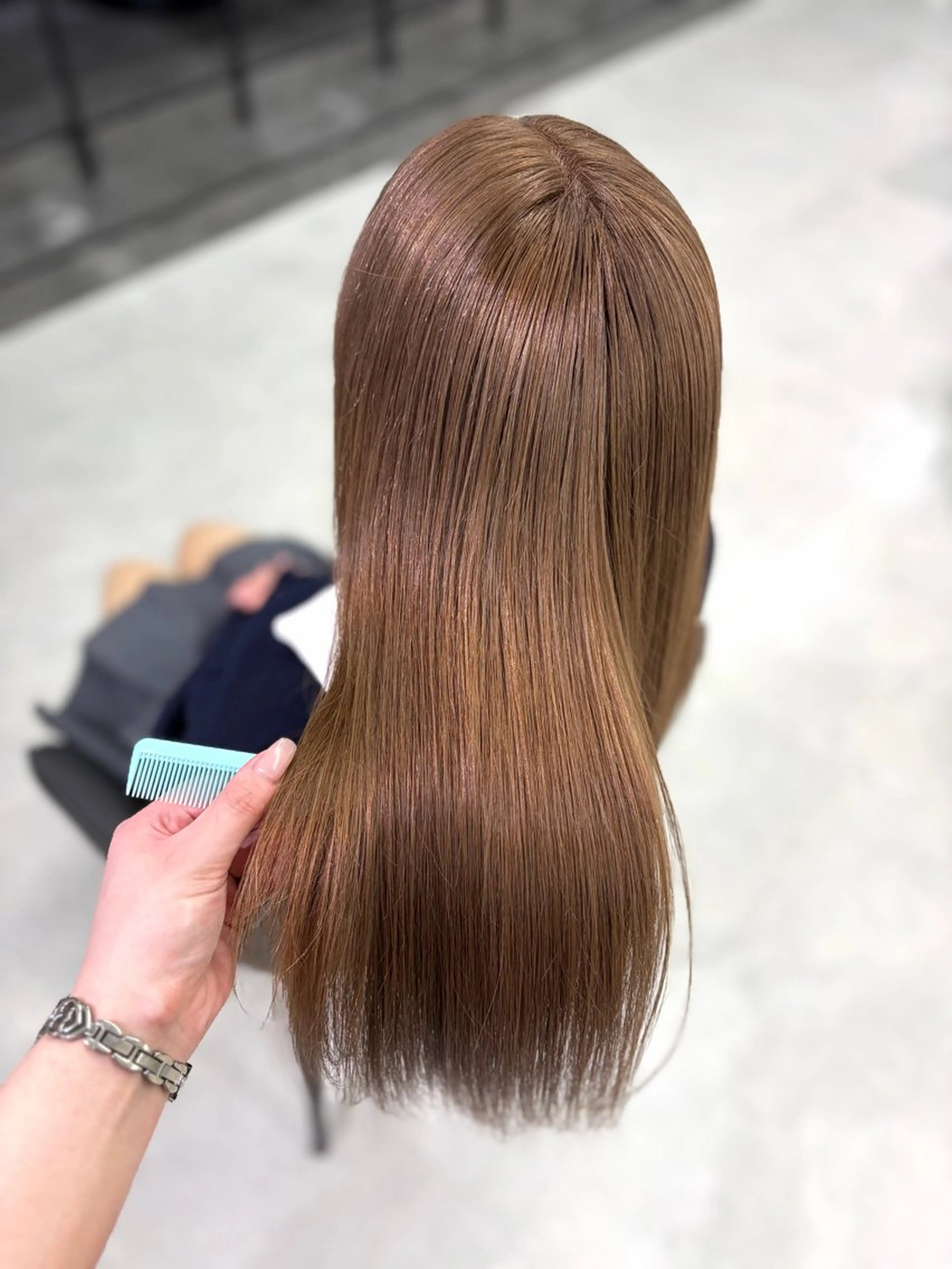 【韓国ハイトーン🎀】ケアブリーチ1回+カラーの写真