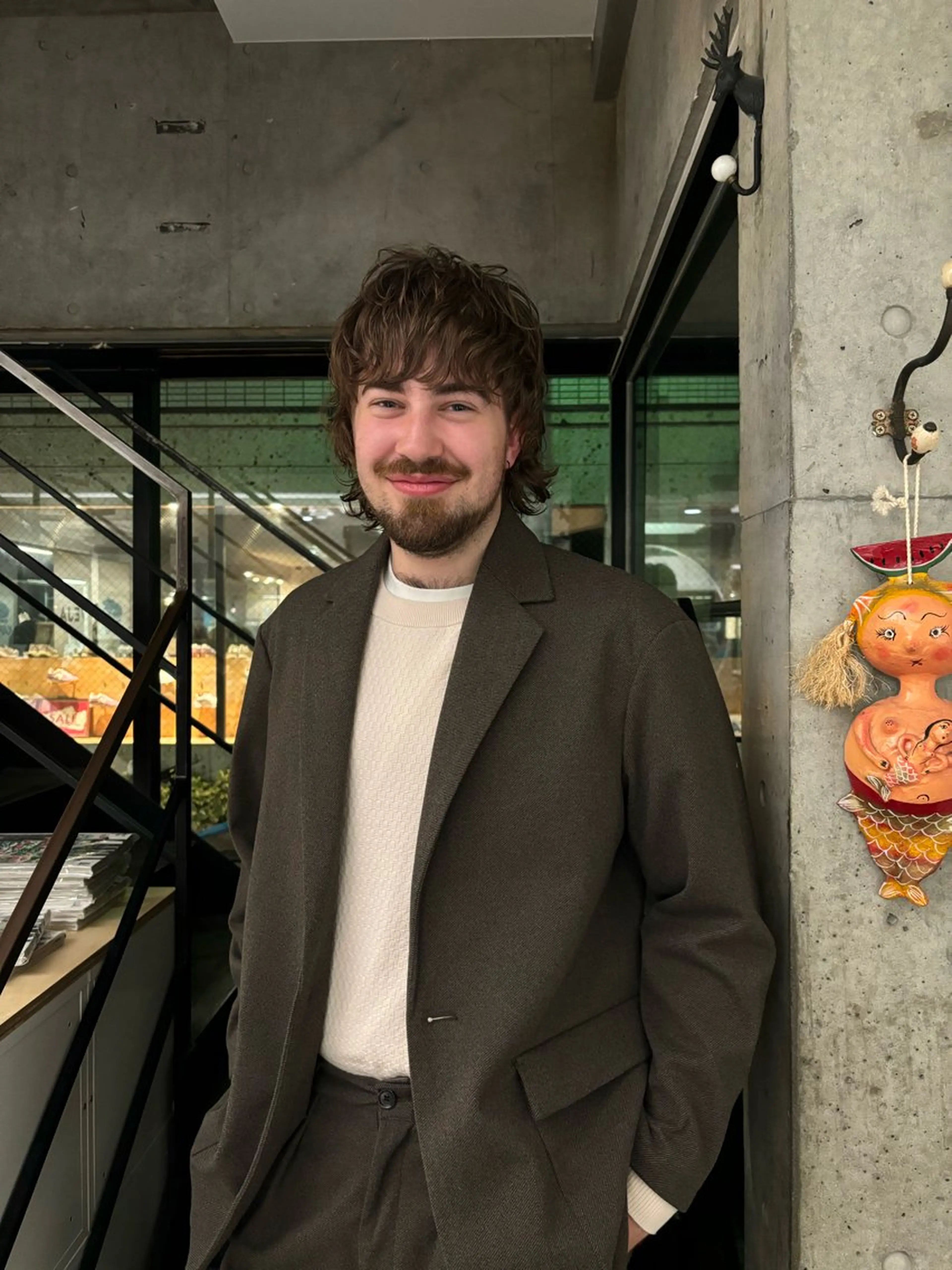 メンズ マレットヘア kiyono moekaのヘアスタイル