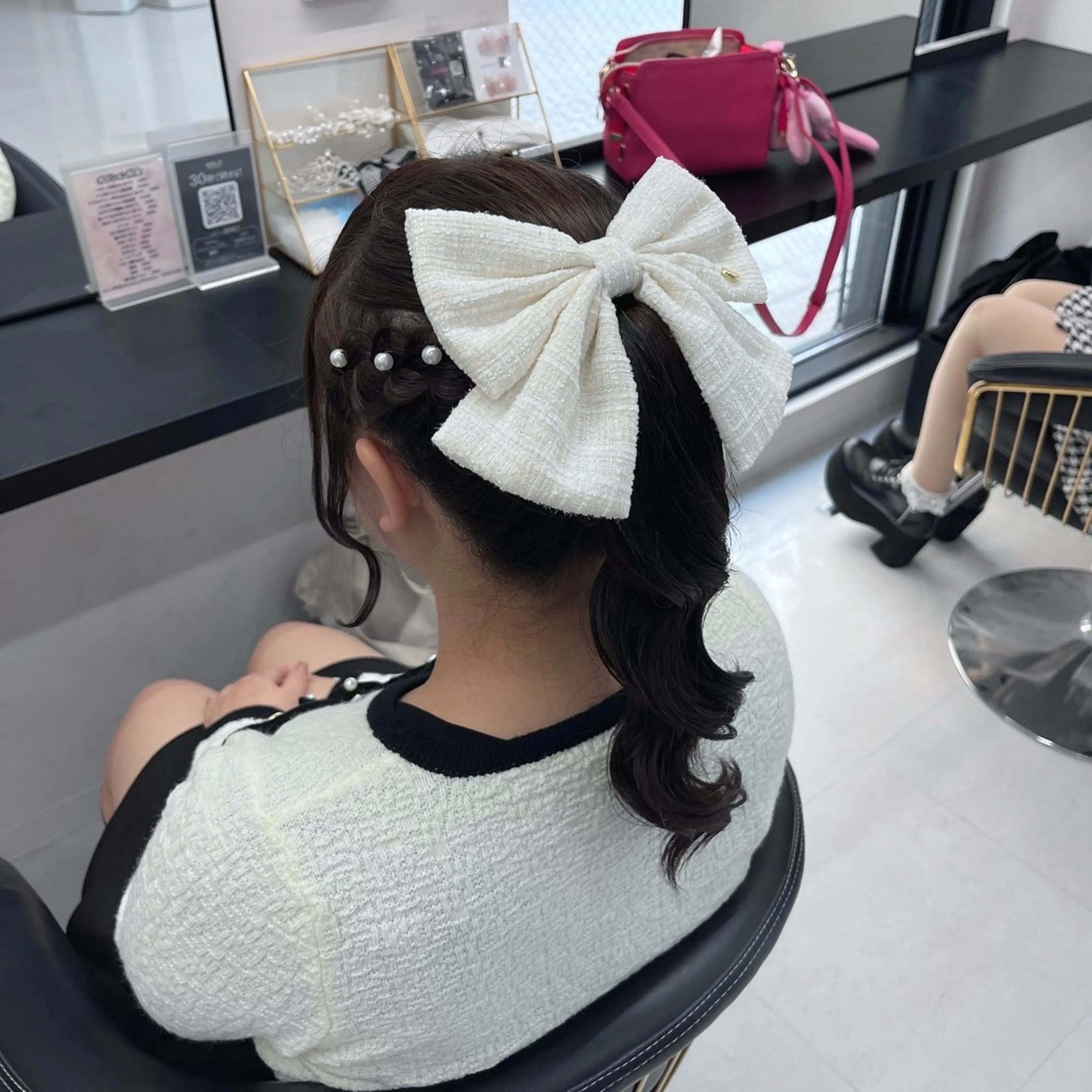 セミロング ヘアアレンジ ポニーテール ヘアセット MILD by 17 秋葉原 ‪♡みづき♡のヘアスタイル