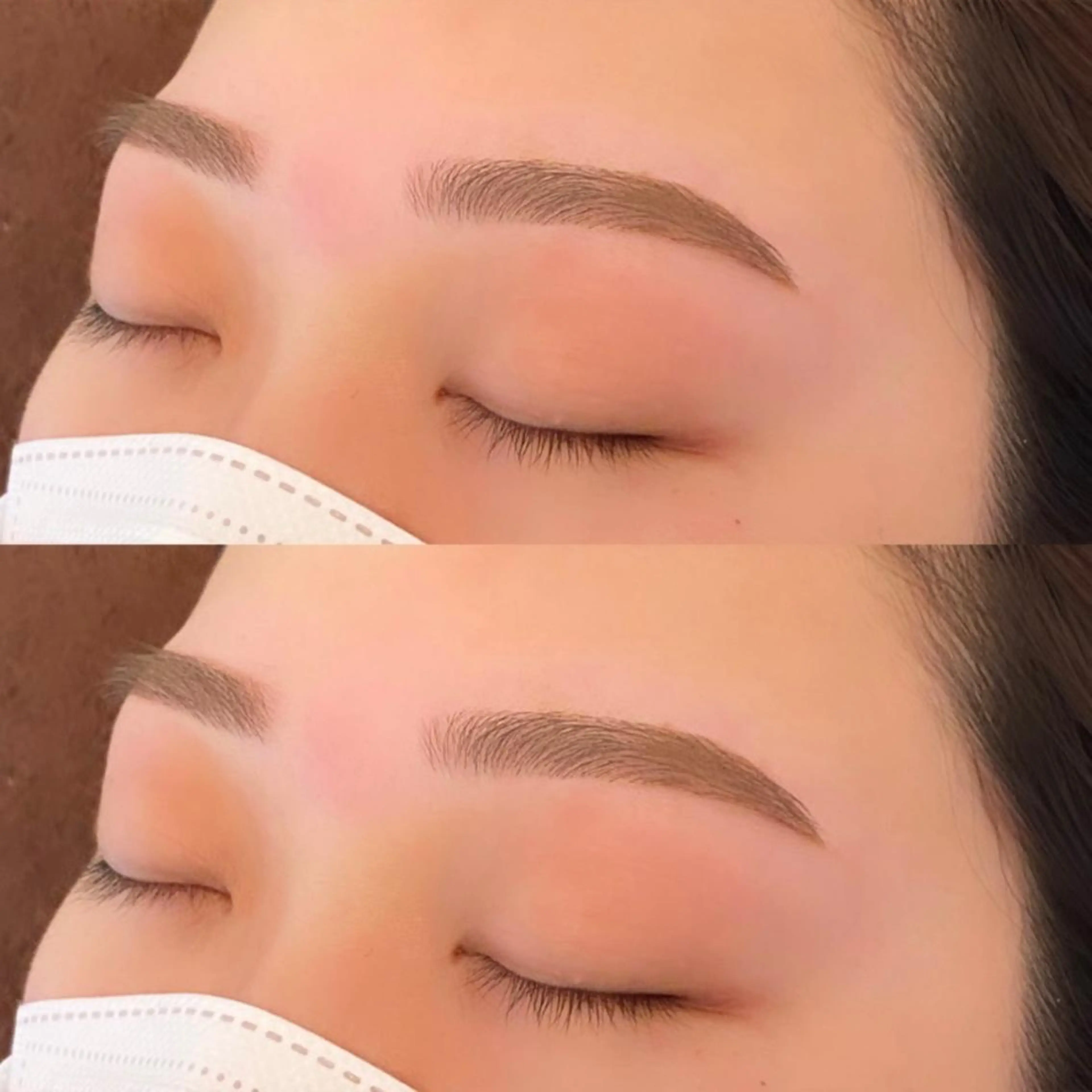 🌷🫐再来限定🫐🌷アイブロウWax(メイク無)🉐¥4,300🔥1.5ヶ月以内の来店で更に¥500オフ🔥の写真