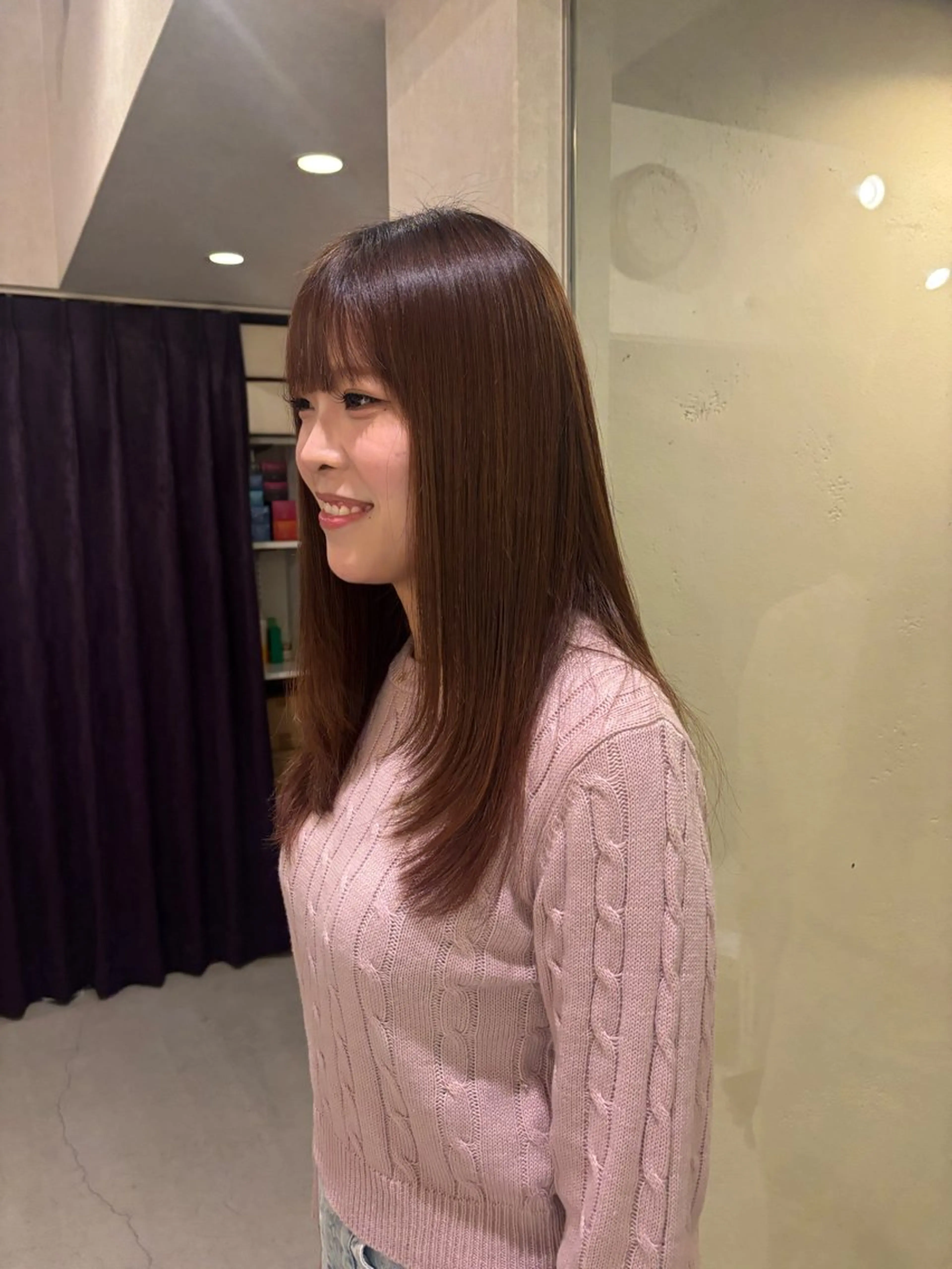 ロング RosierBleu 中山のヘアスタイル