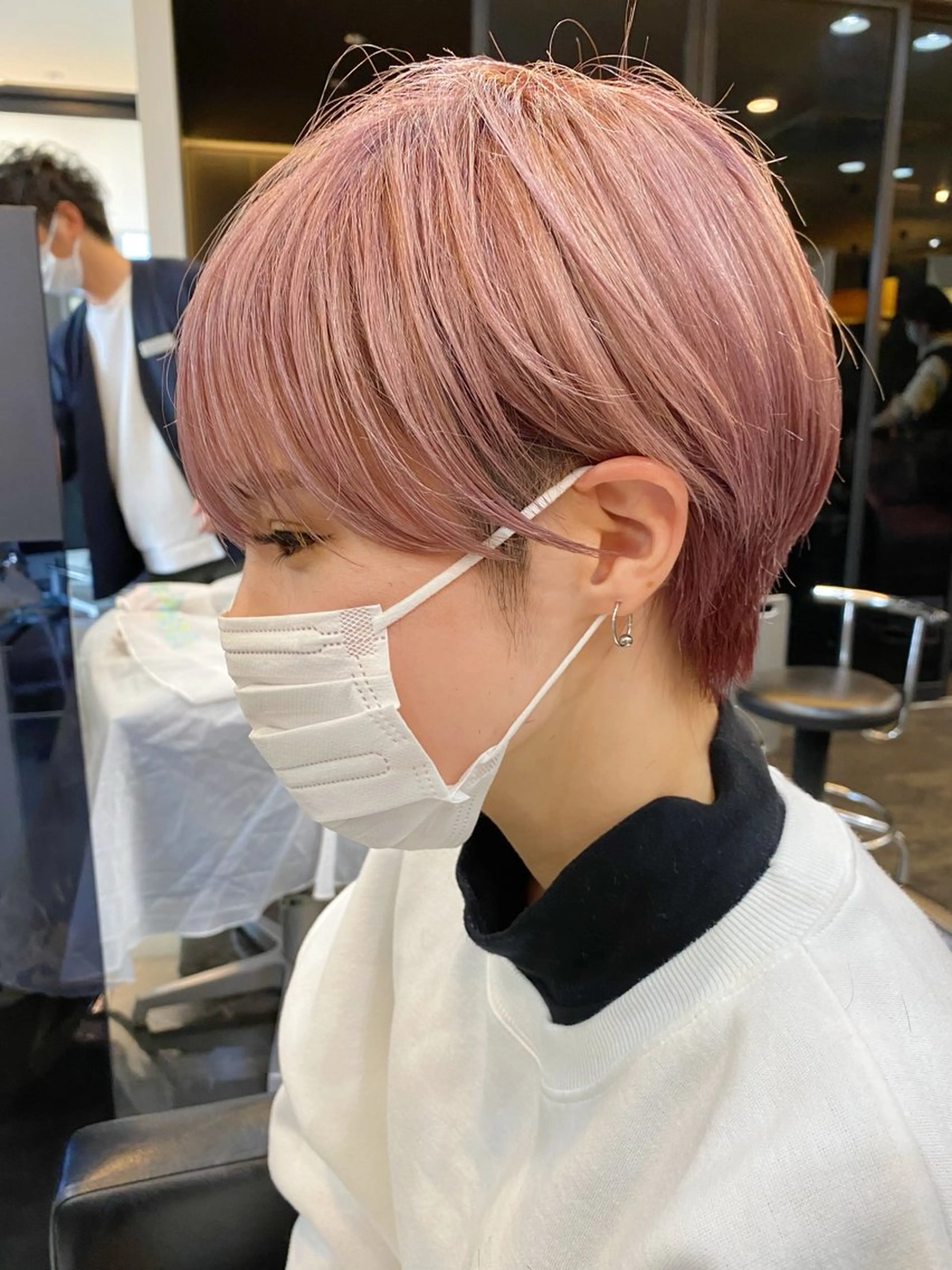 ショート ショートボブ 丸みショート ボブ ショートヘア 小顔カット 宗本篤始 /ショートヘアのヘアスタイル