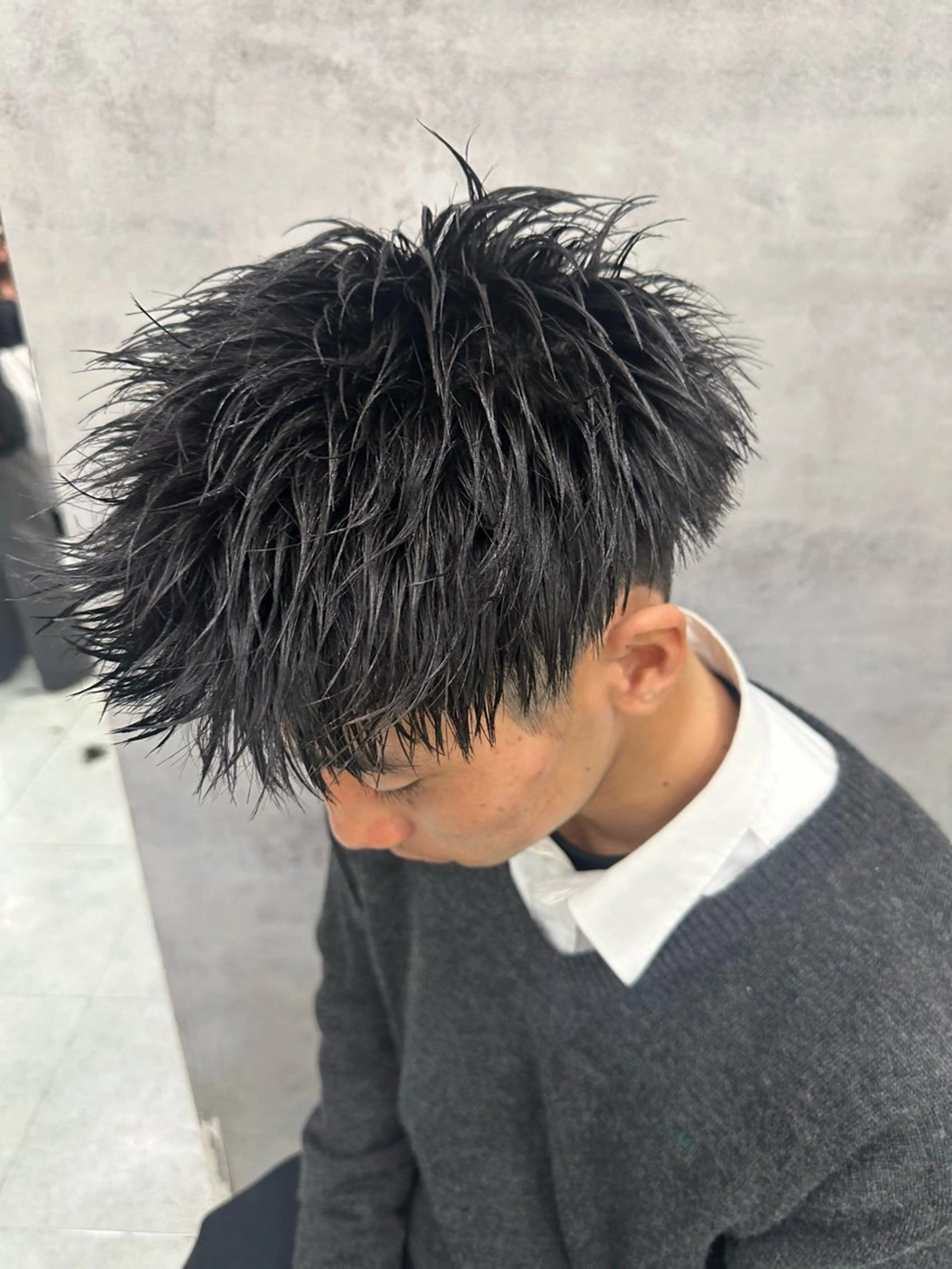 ショート ヘアアレンジ メンズ メンズヘア静岡 ✂︎Ryuheiのヘアスタイル