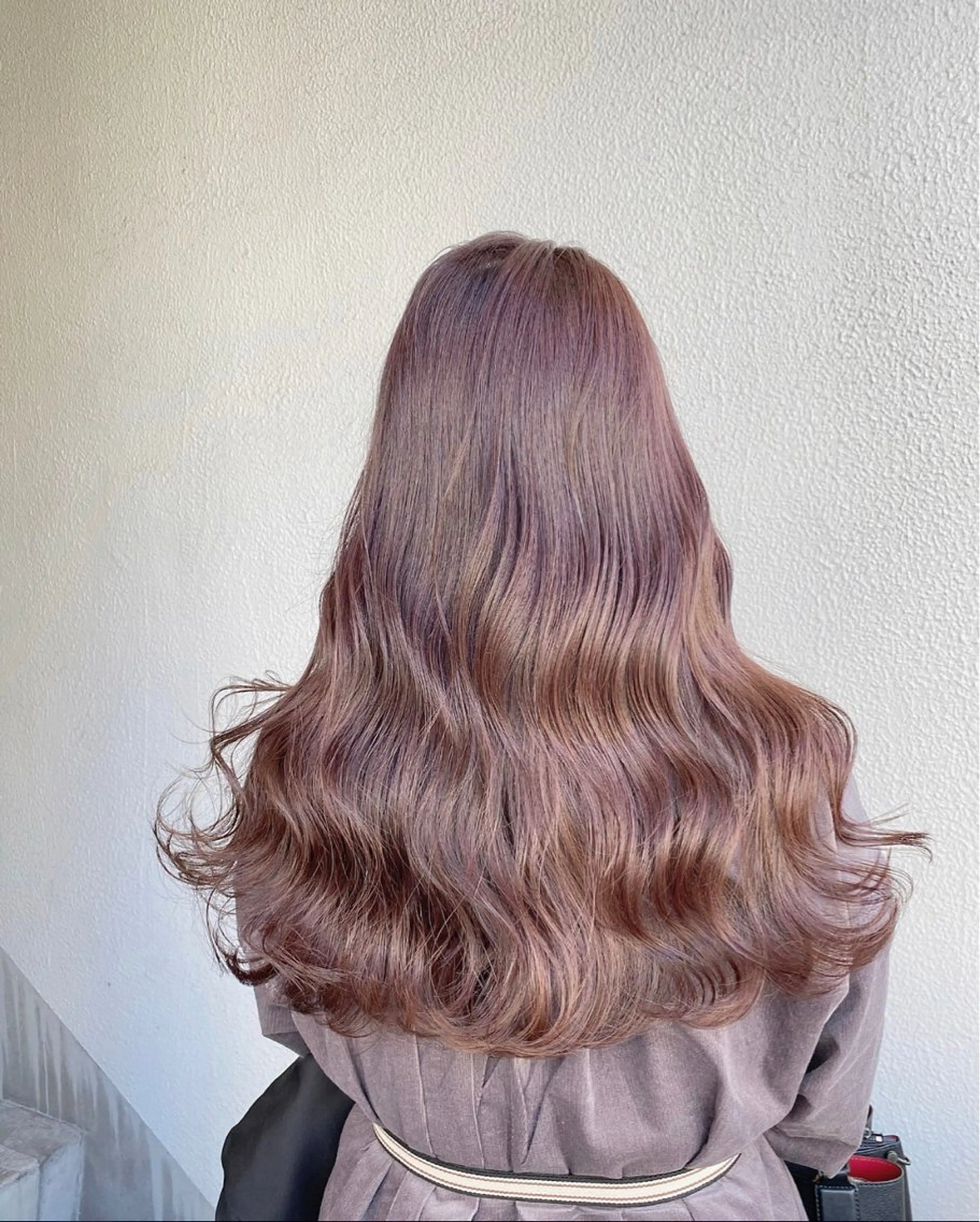 ロング カラー 🟦ニュアンス/メン ズパーマ横浜🟦のヘアスタイル