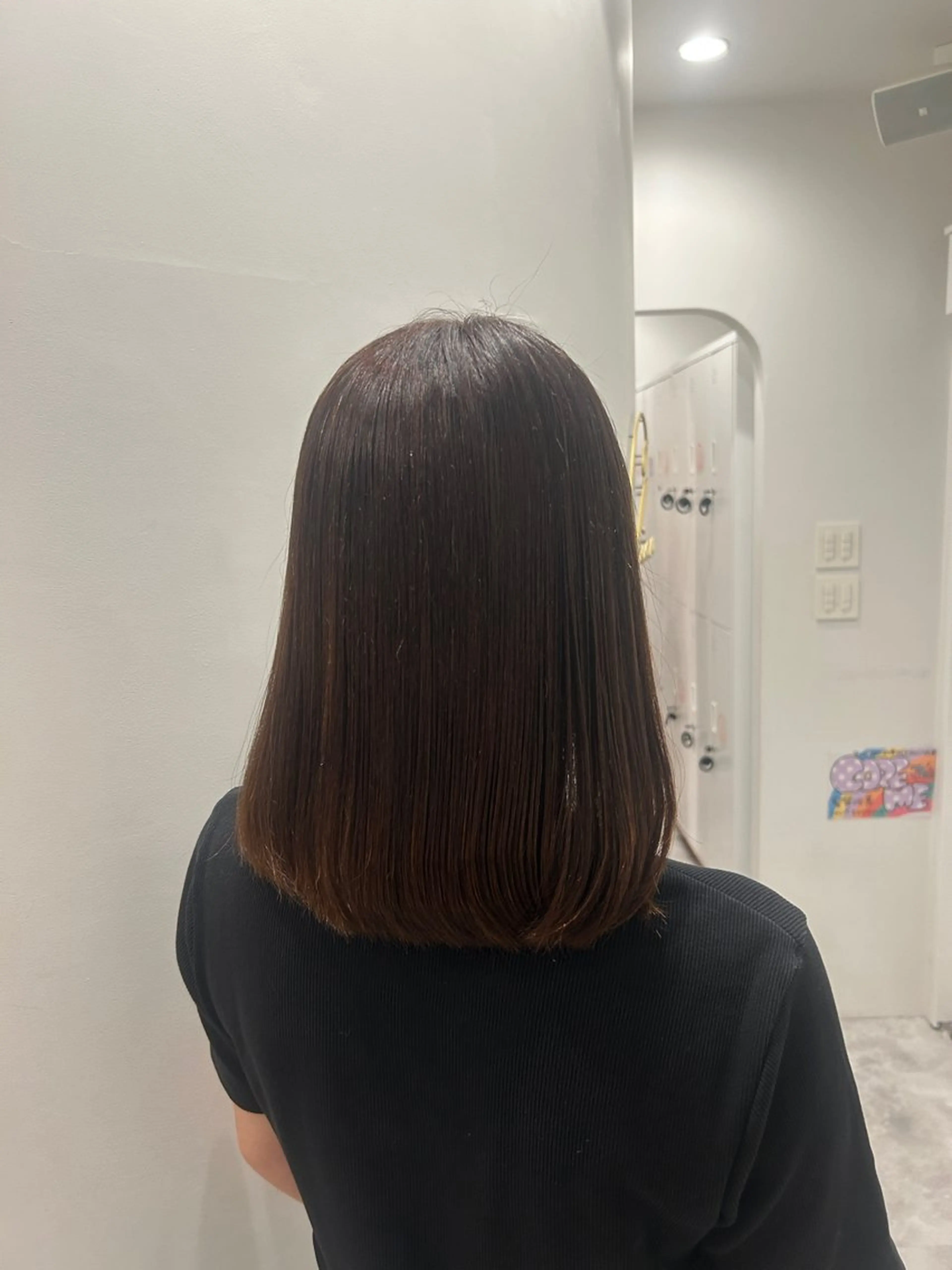 🩶リタッチグレイカラー🩶【根元白髪染め】の写真