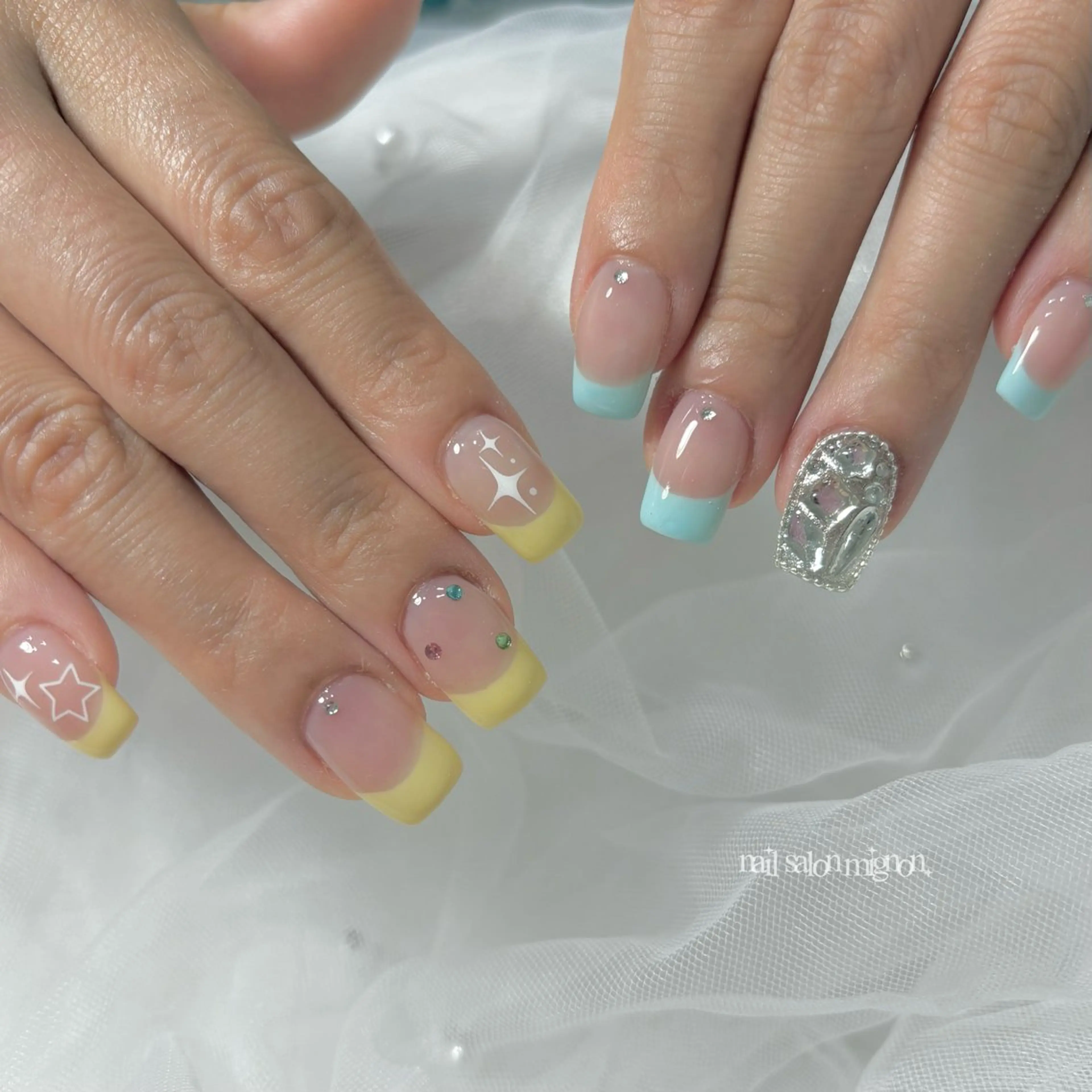 【ハンド】持ち込みデザイン(アート5〜10本)オフ有りの写真