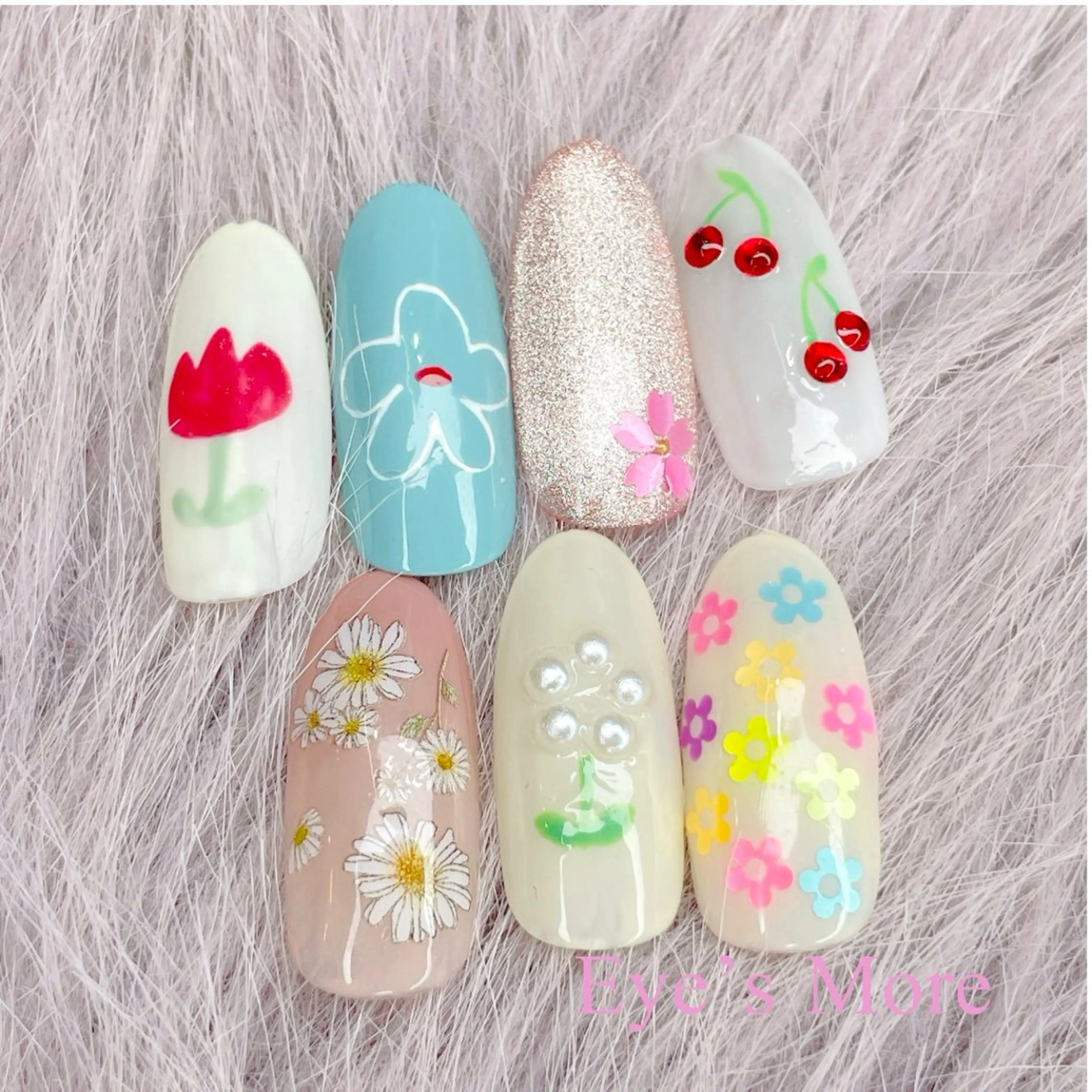 ネイル ワンカラーネイル 春ネイル H Yukiのネイルデザイン