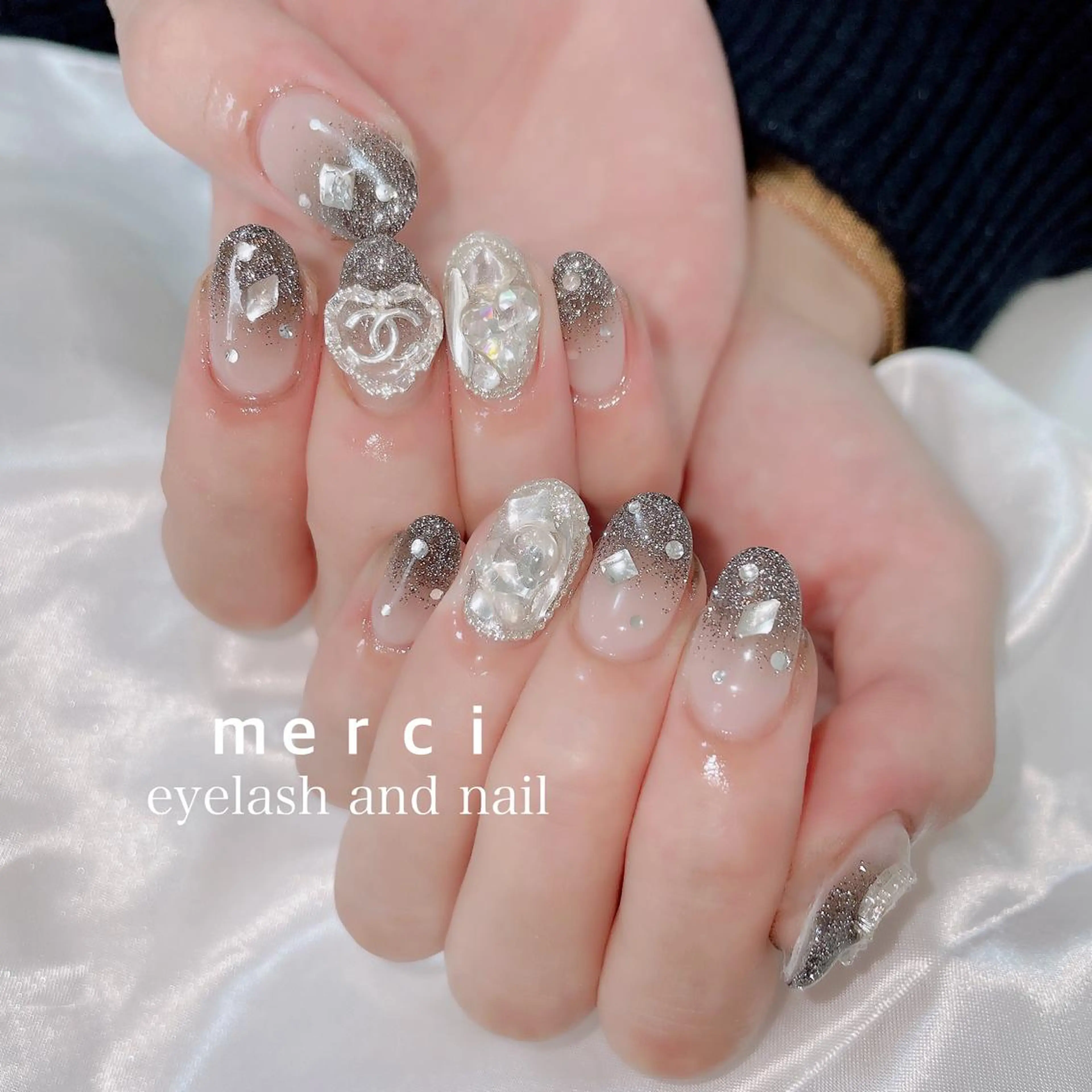 ネイル ハンドネイル merci nailのネイルデザイン