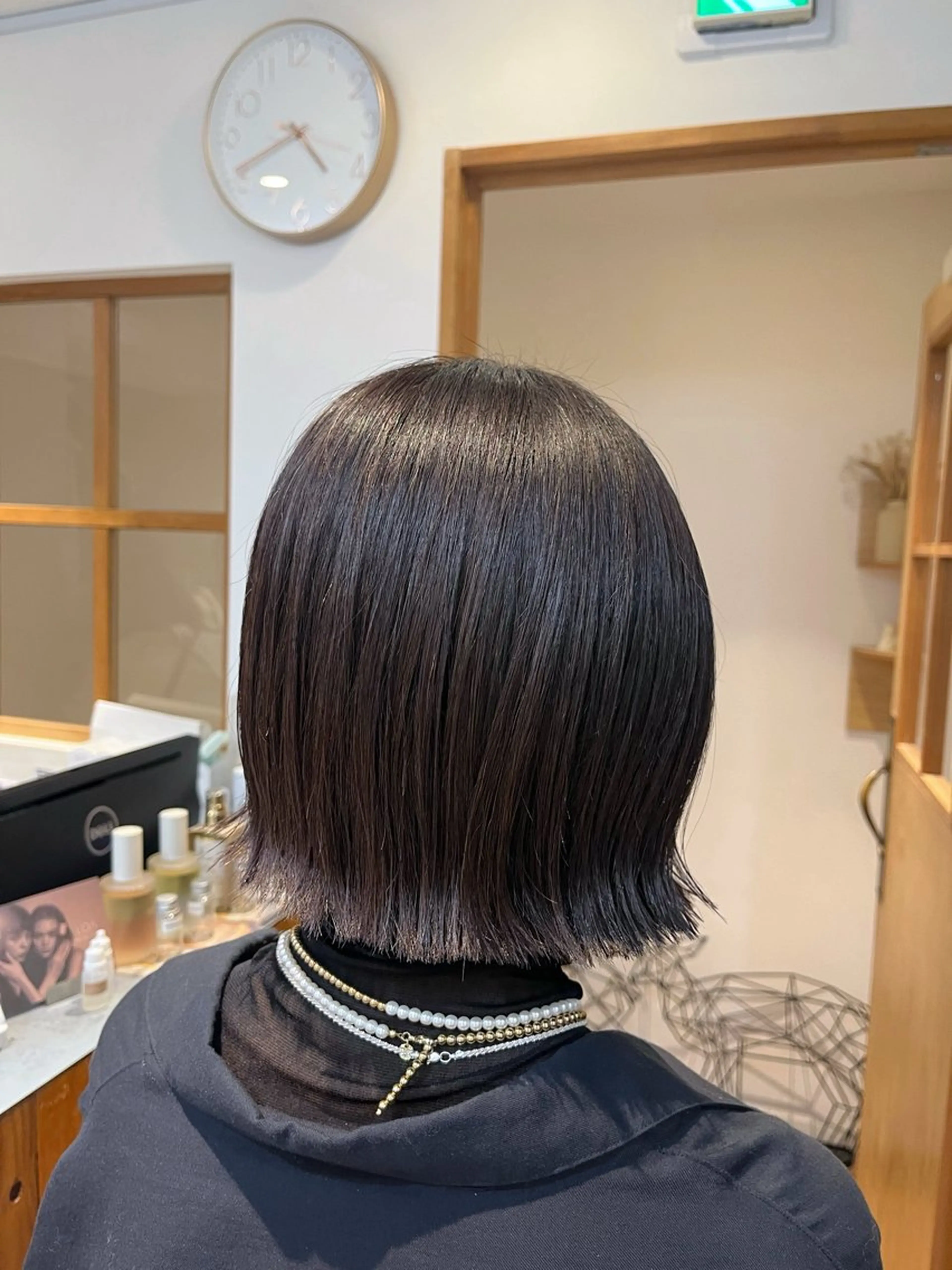 ミディアム カット 奥山 沙季(大井町)のヘアスタイル