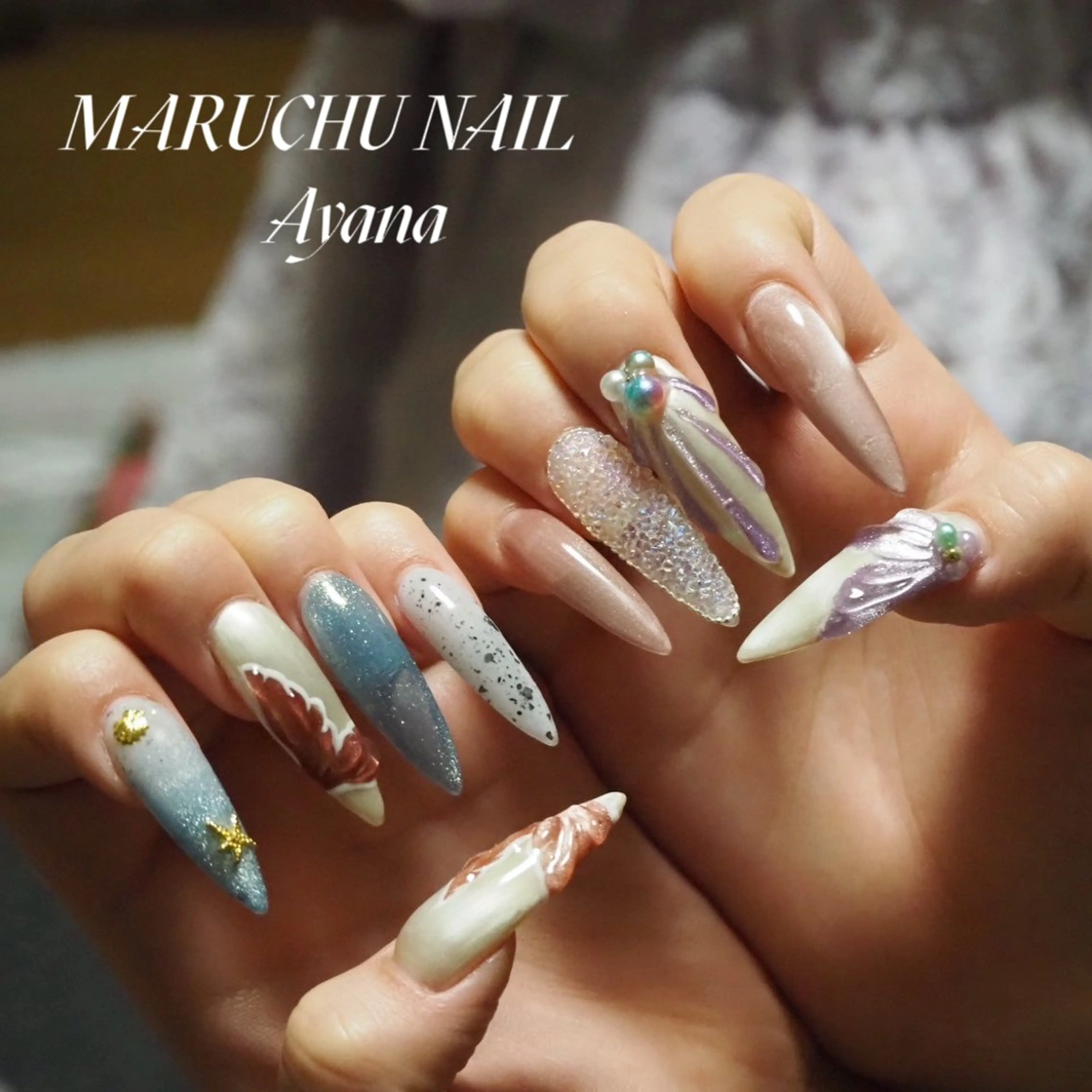 ネイル MARUCHU Ayanaのネイルデザイン