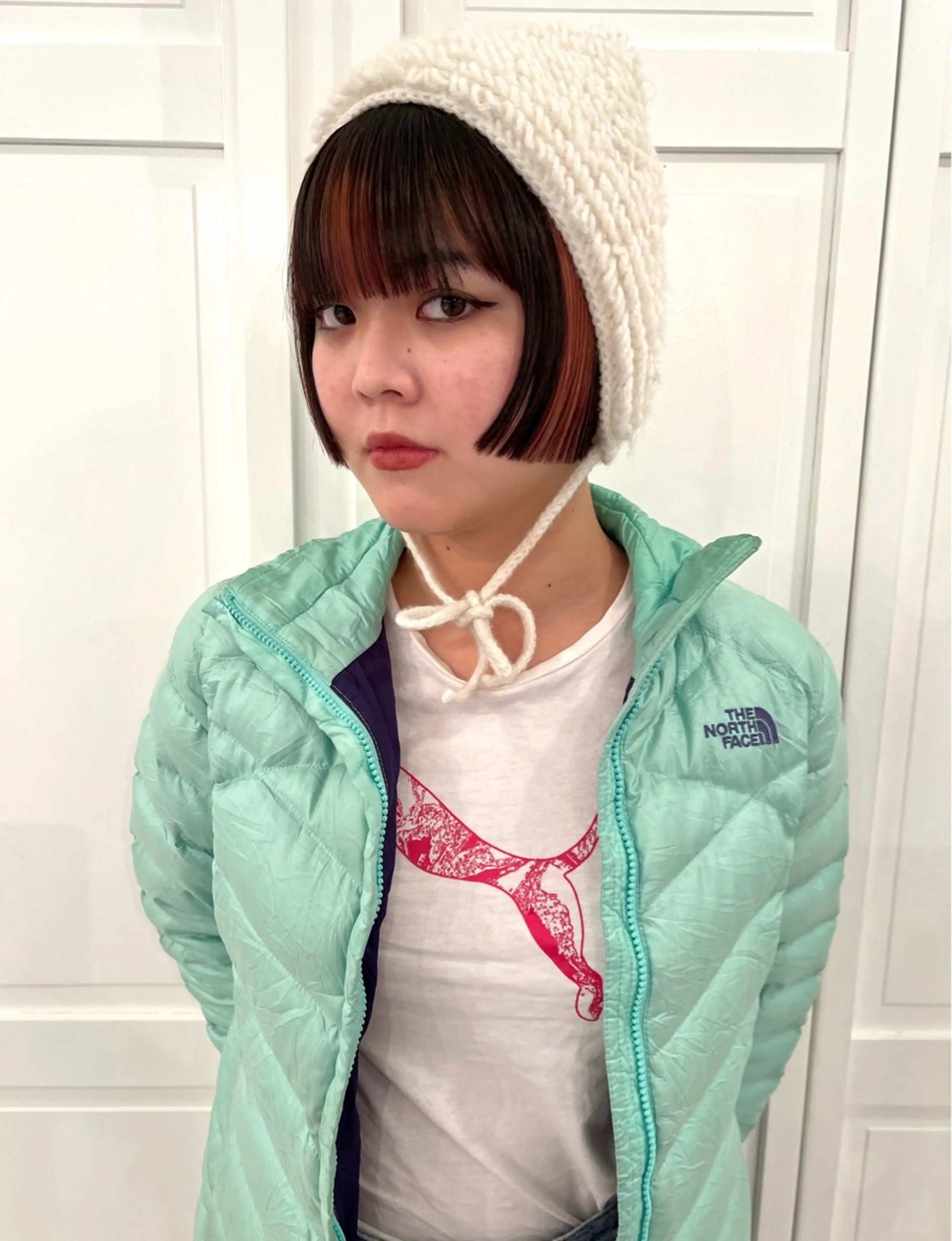 カラー カット ヘアカラー ブリーチカラー🎀 韓国風/寺門美優のヘアスタイル