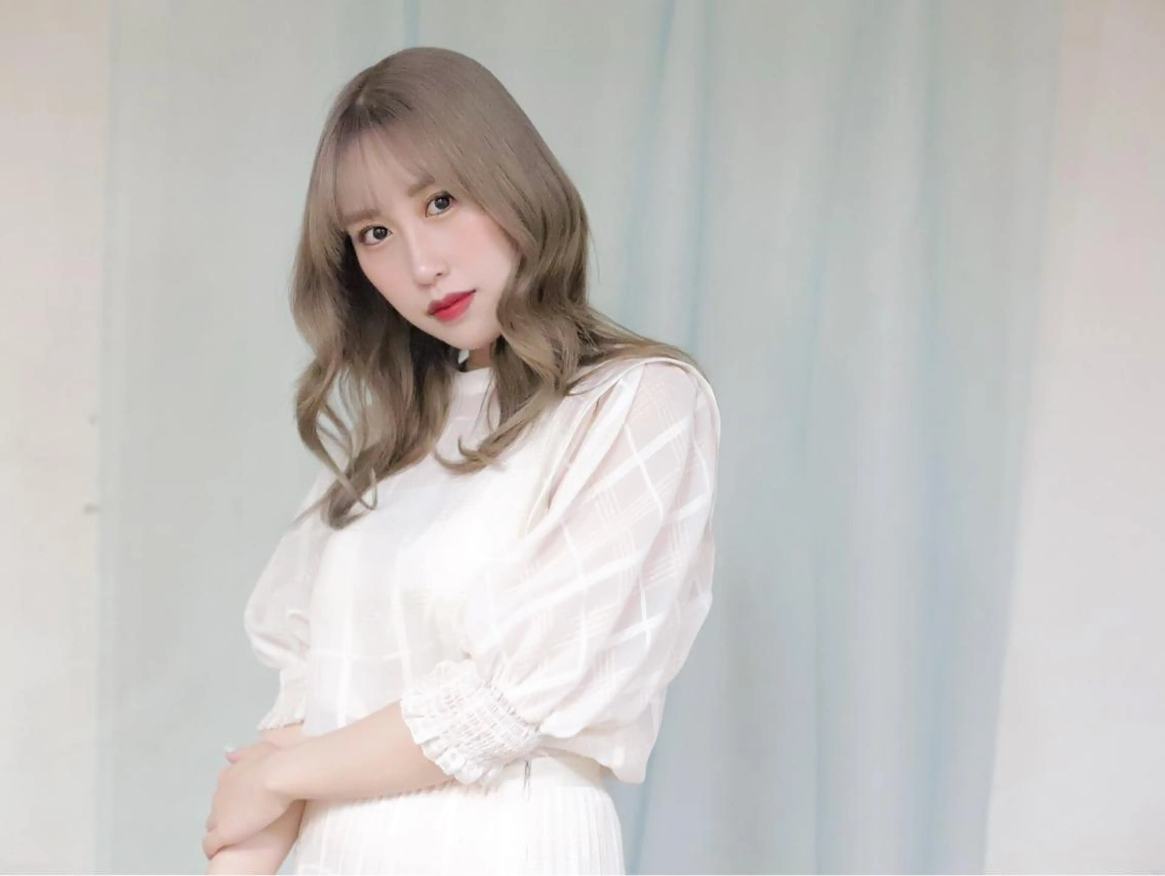 🎨ダブルカラー＋髪質改善トリートメント【ULTOWA】☪️#韓国の写真