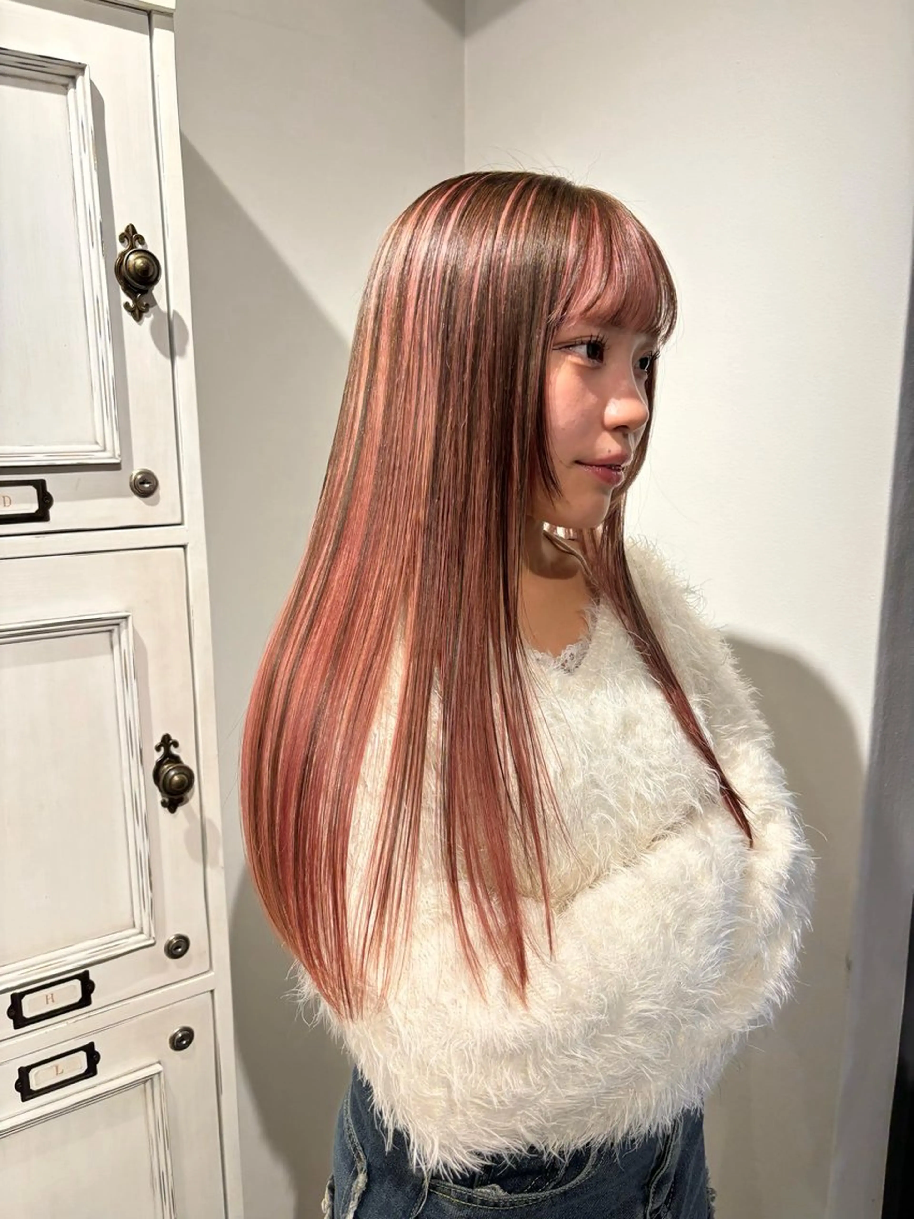 ロング レイヤーカット 韓国風/yukinoのヘアスタイル