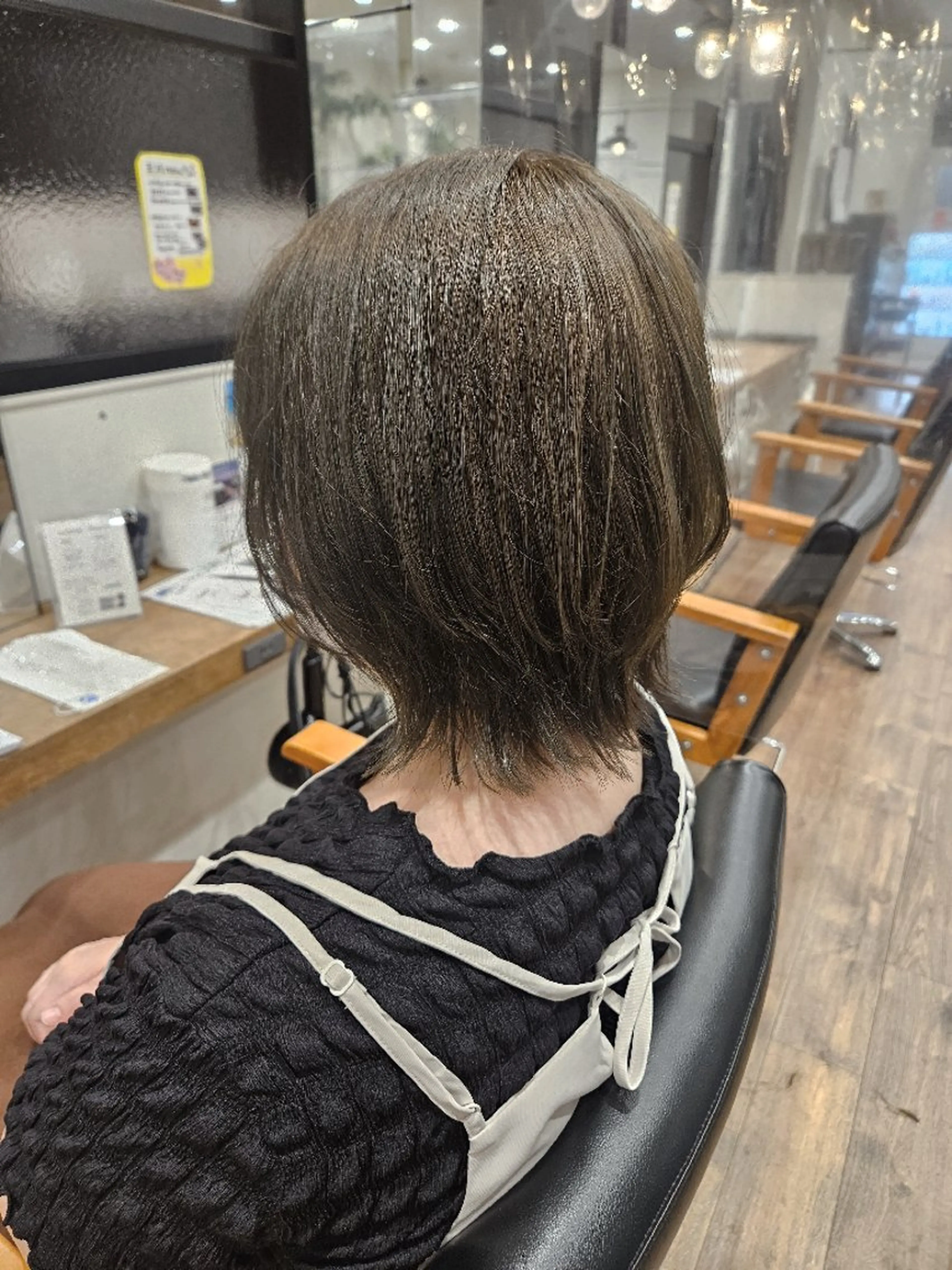 カラー ショート カット ヘアカラー トリートメント 関口 友菜のヘアスタイル