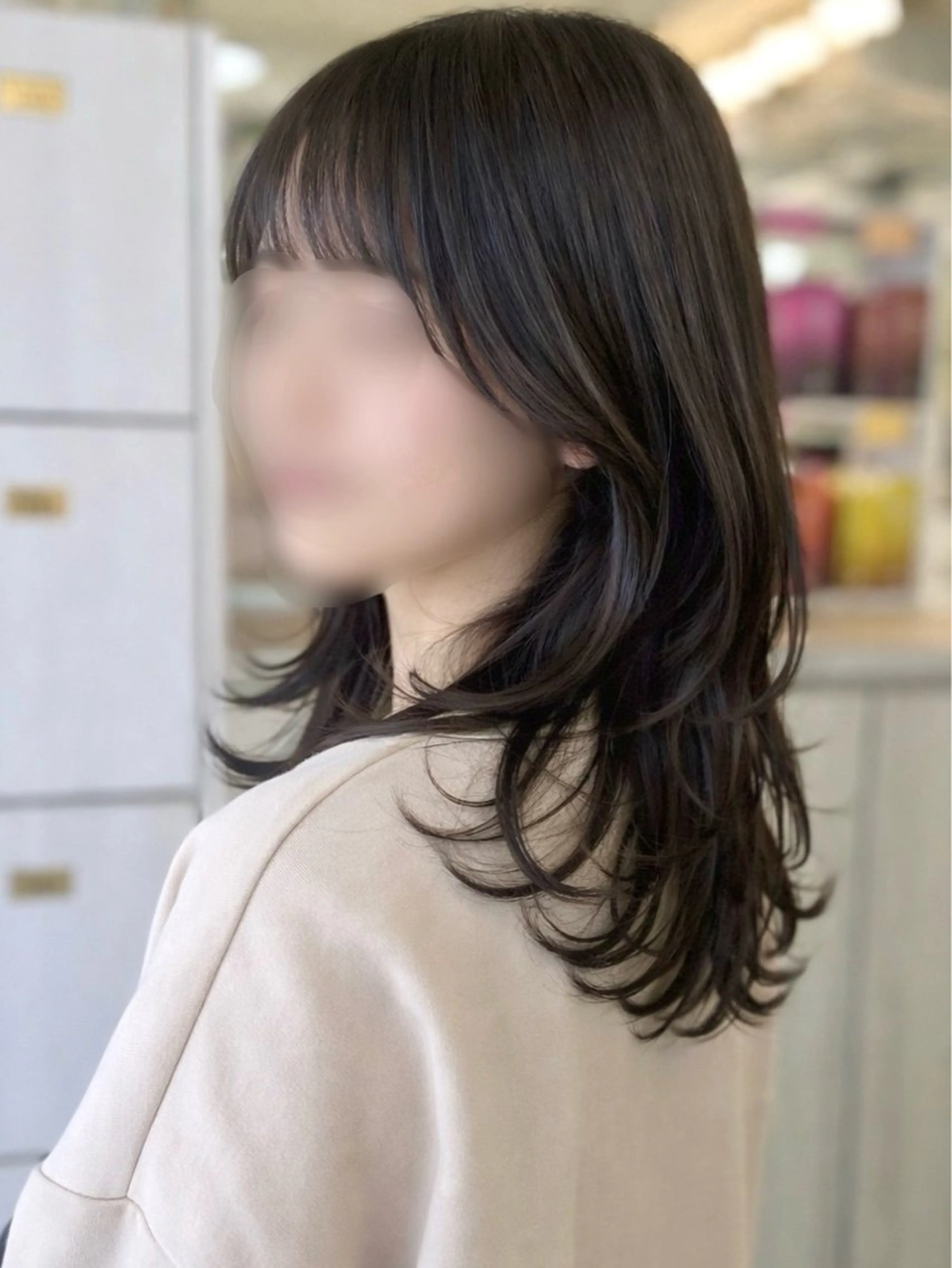 ロング オオソネ マリアのヘアスタイル